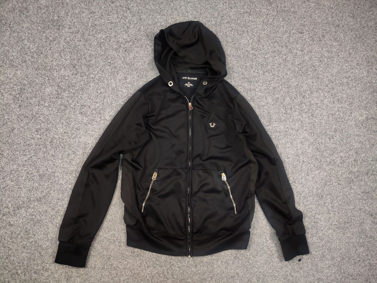True Religion Vintage True Religion Zip Hoodie Foil Logo USA Style Y2K Size US M / EU 48-50 / 2 - 8 Thumbnail
