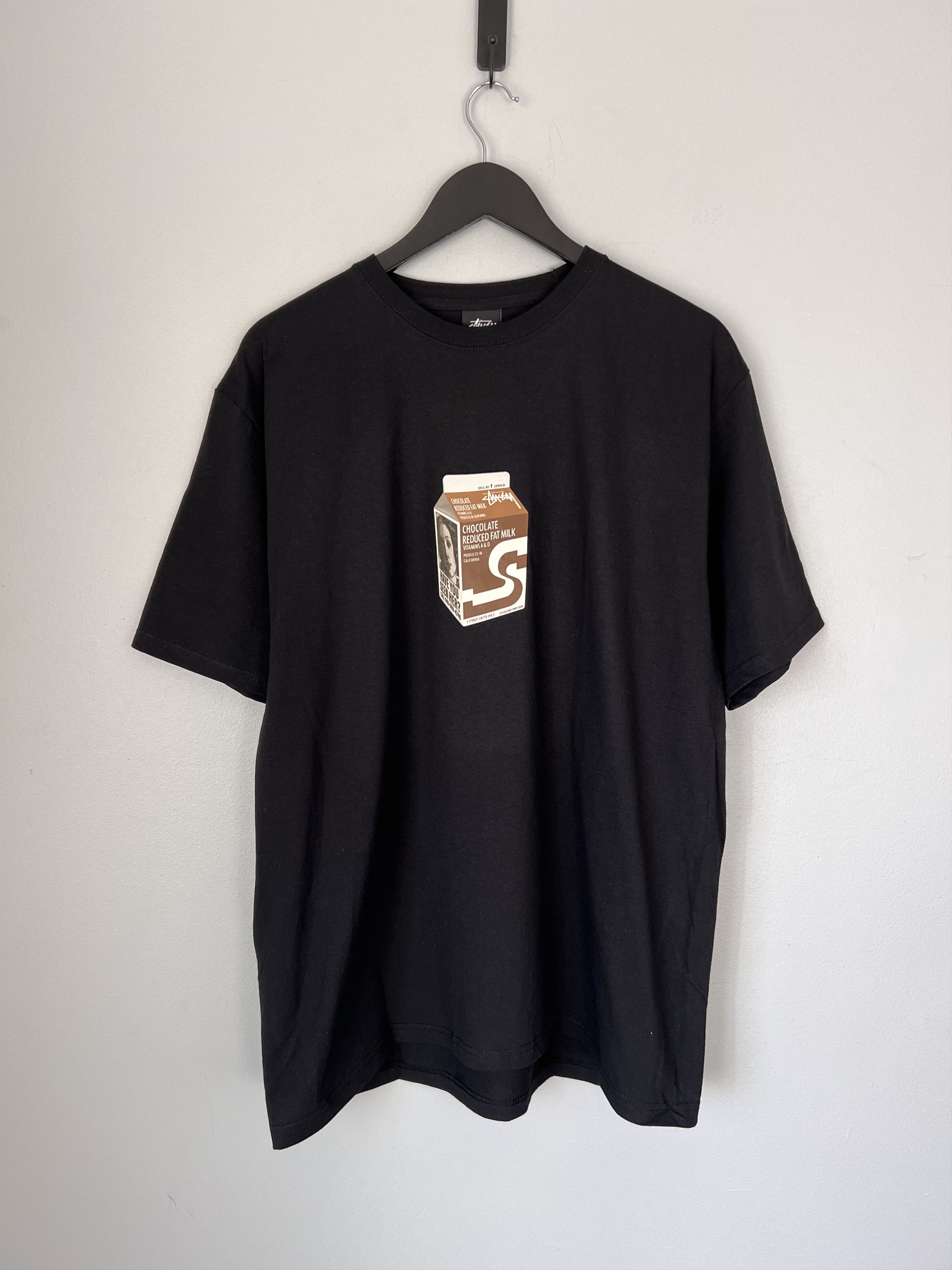 Stussy Stussy Milk Carton Tee in Black Size US L / EU 52-54 / 3 - 2 Thumbnail