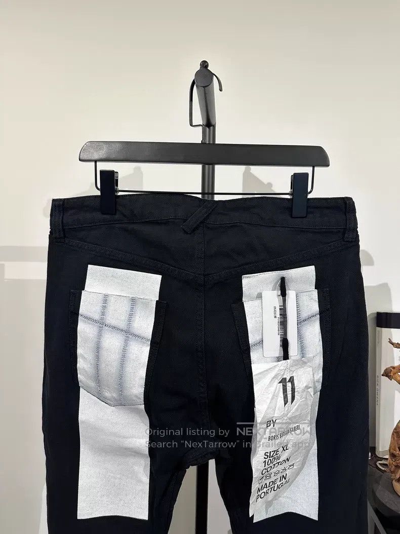 Boris Bidjan Saberi Boris Bidjan Saberi Size L 11by bbs P1 canvas glue-treated Size US 32 / EU 48 - 4 Thumbnail