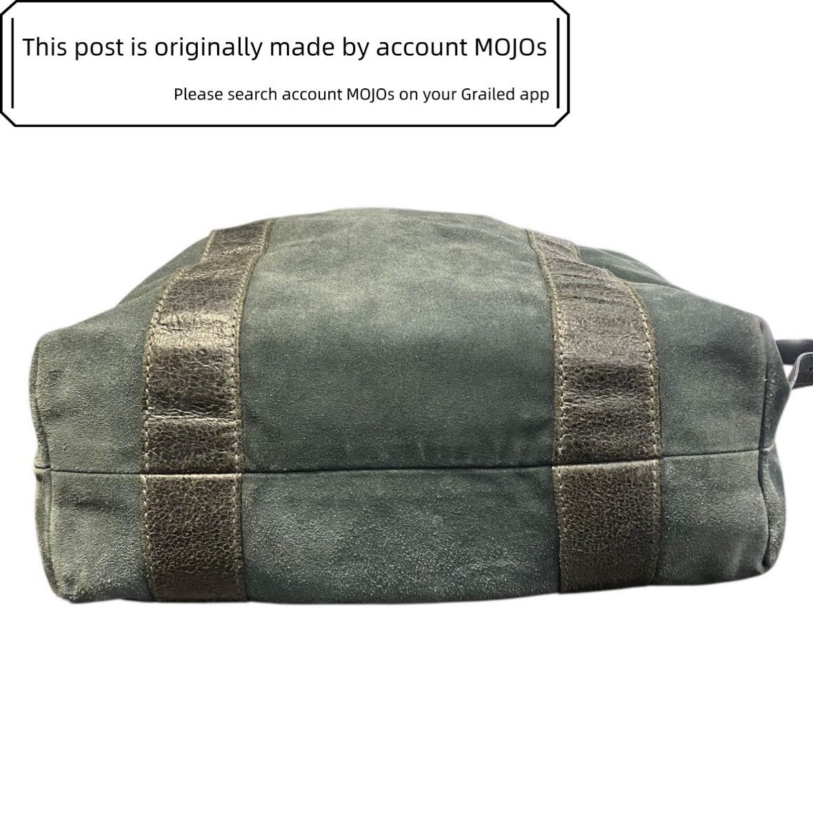 Maison Margiela Maison Margiela Military Dark Gray Canvas Cross Body Body Size ONE SIZE - 4 Thumbnail