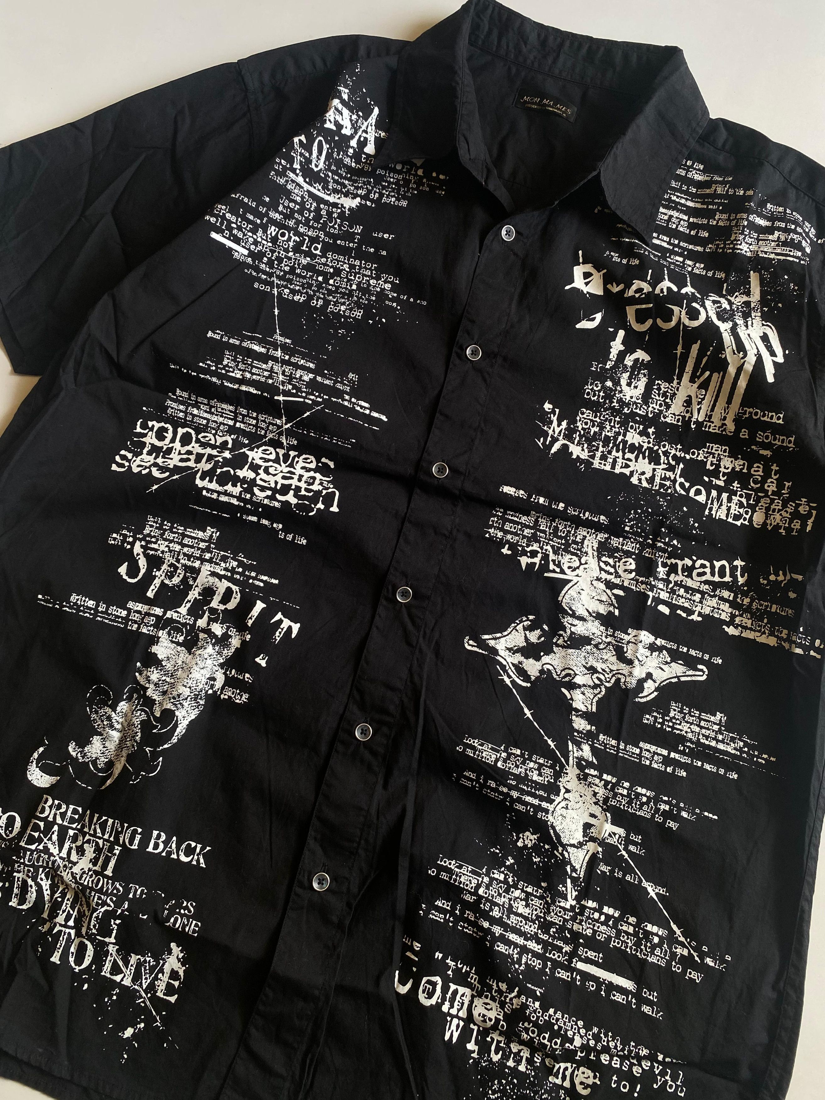 Japanese Brand Japanese Poem Shirt Size US XL / EU 56 / 4 - 2 Thumbnail