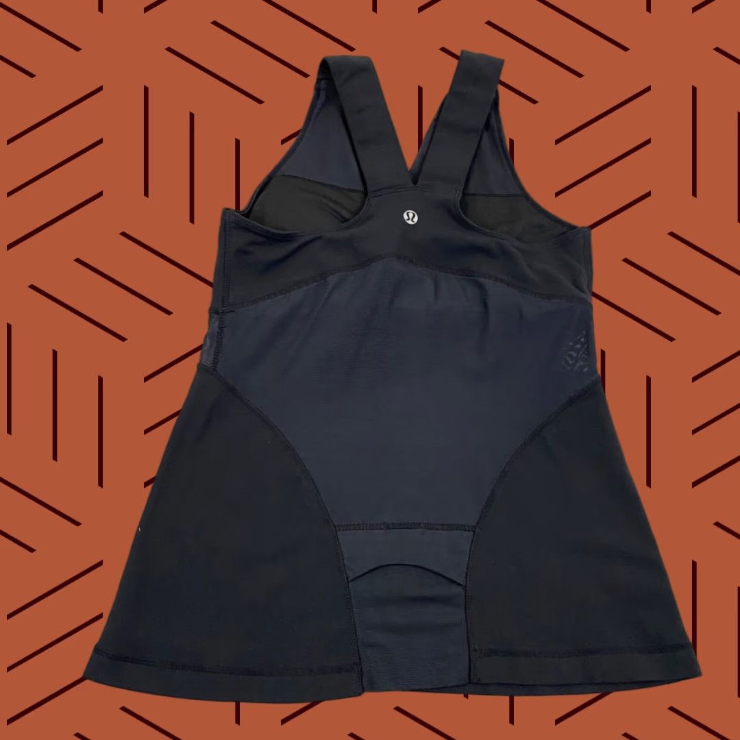 Lululemon Lululemon Built in Bra Workout Tank Top Womens 6 Black Activewear Tank Sleeveless Racerback Moisture Wicking Quick Dry Fitness Shirt Womens Size M / US 6-8 / IT 42-44 - 1 Thumbnail