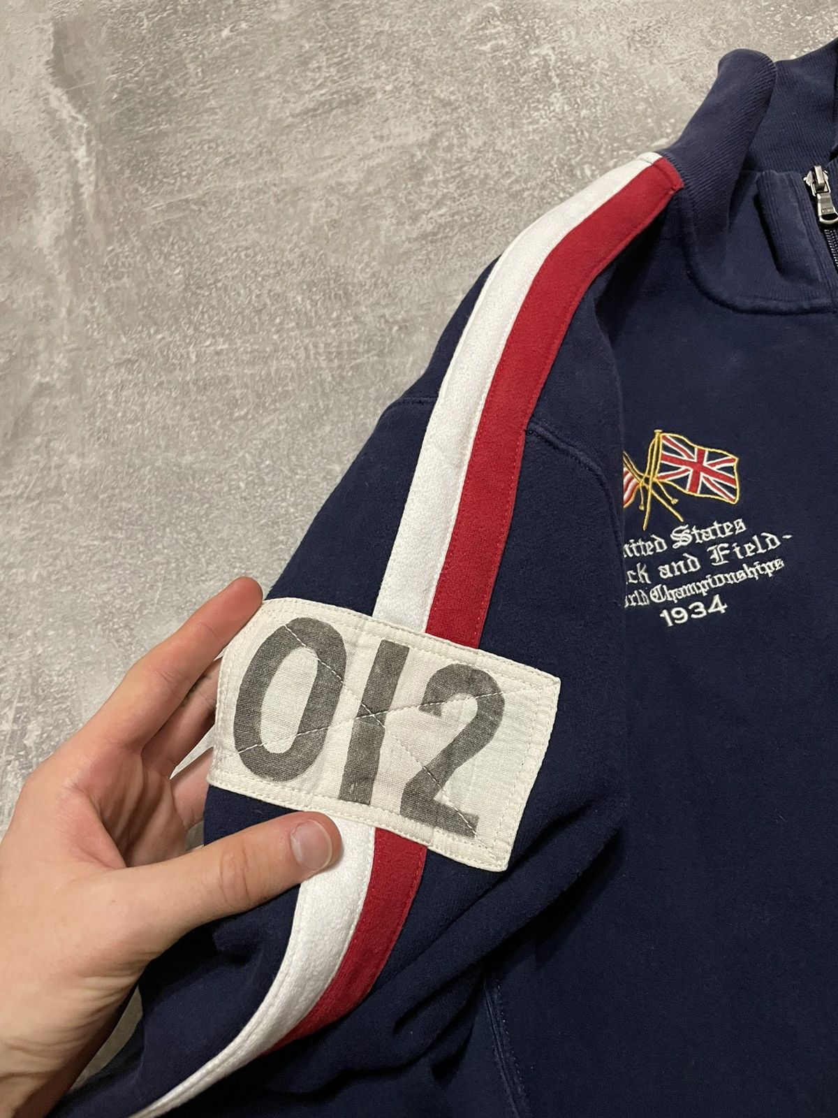 Polo Ralph Lauren Vintage Polo Ralph Lauren United States Track Jacket USA Size US L / EU 52-54 / 3 - 9 Thumbnail