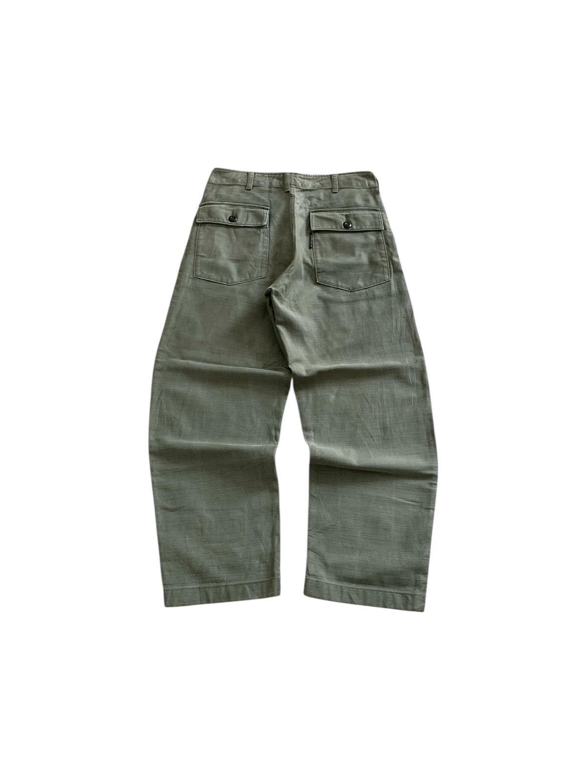 Orslow H.R Market Fatigue Military Sateen OG Trousers Size US 30 / EU 46 - 9 Thumbnail