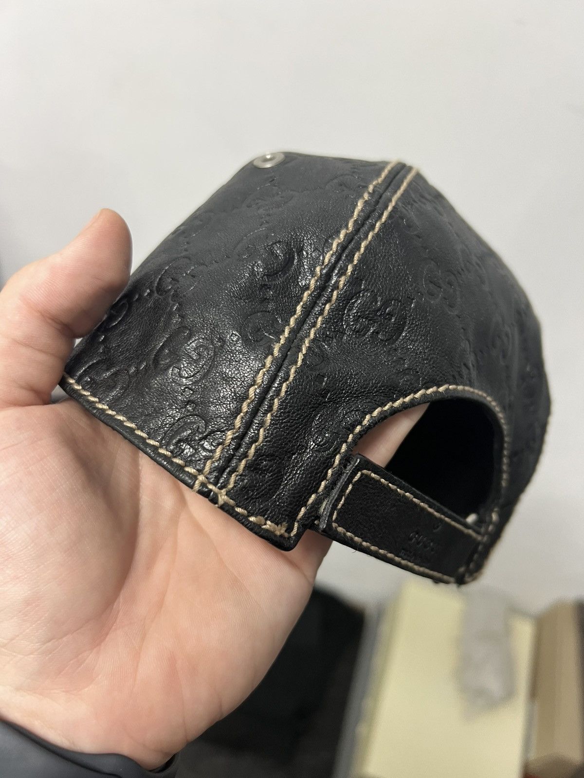 Gucci Vintage Gucci Cap Monogram Size ONE SIZE - 6 Thumbnail