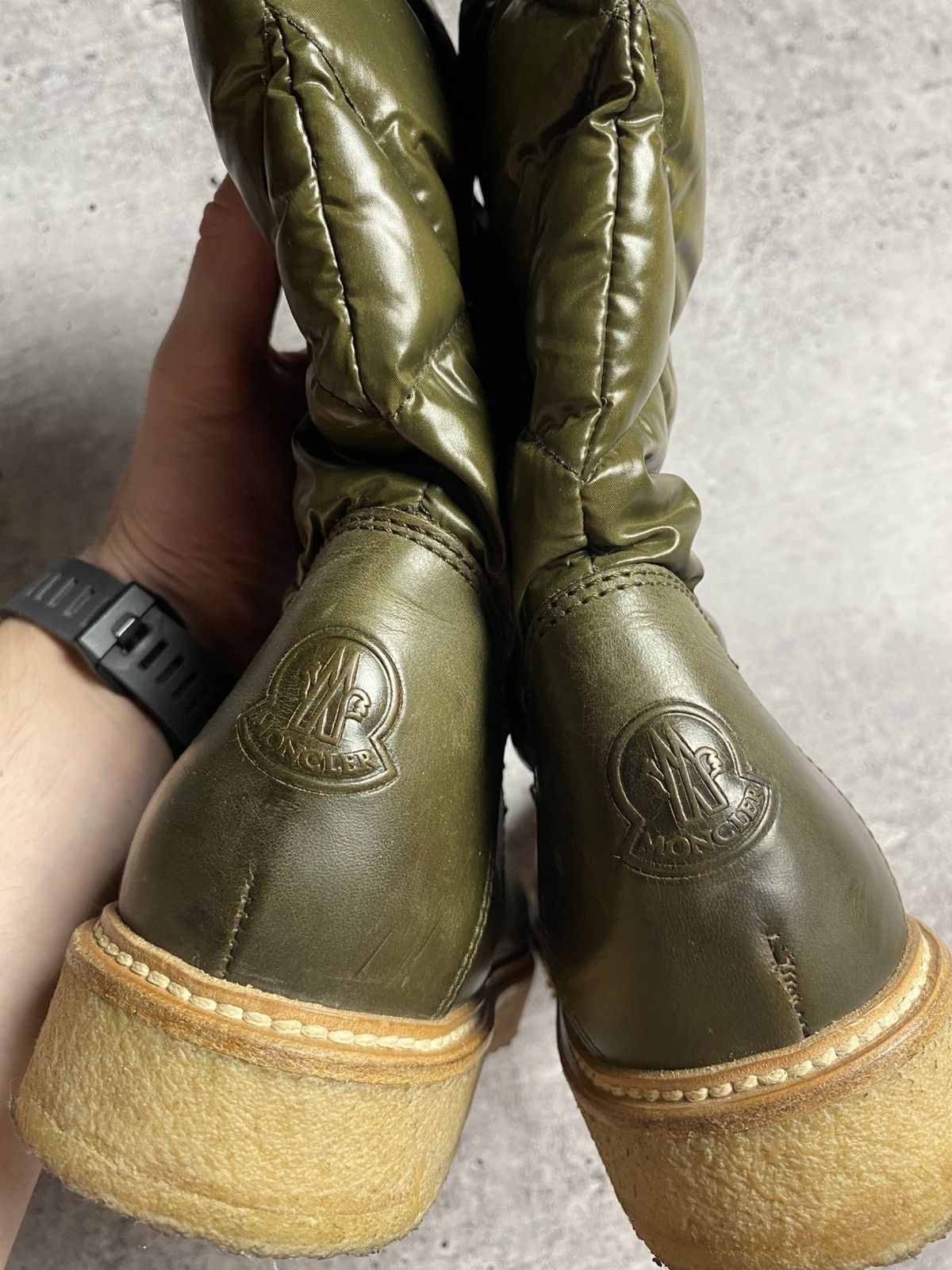Moncler Vintage Moncler Puffer Boots Size US 8 / IT 38 - 6 Thumbnail