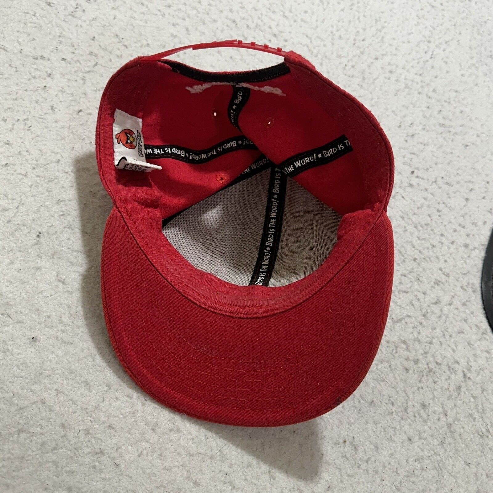 Other Angry Birds Snapback Flat Brim Baseball Cap Red Bird App '13 Size ONE SIZE - 6 Thumbnail