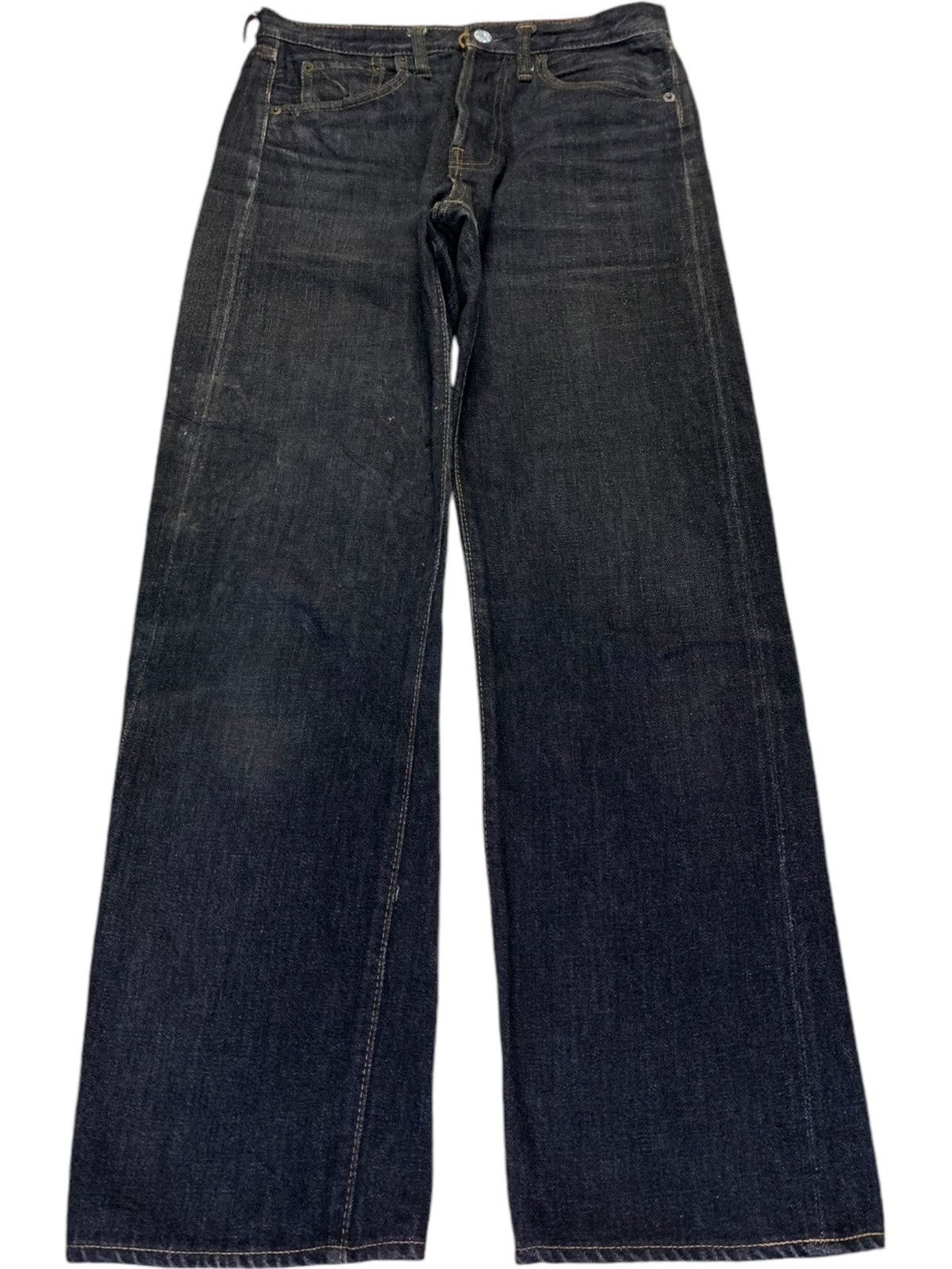 Denime Vintage Japanese Denime Button Fly Loose Selvedge Jeans Size US 29 - 2 Thumbnail