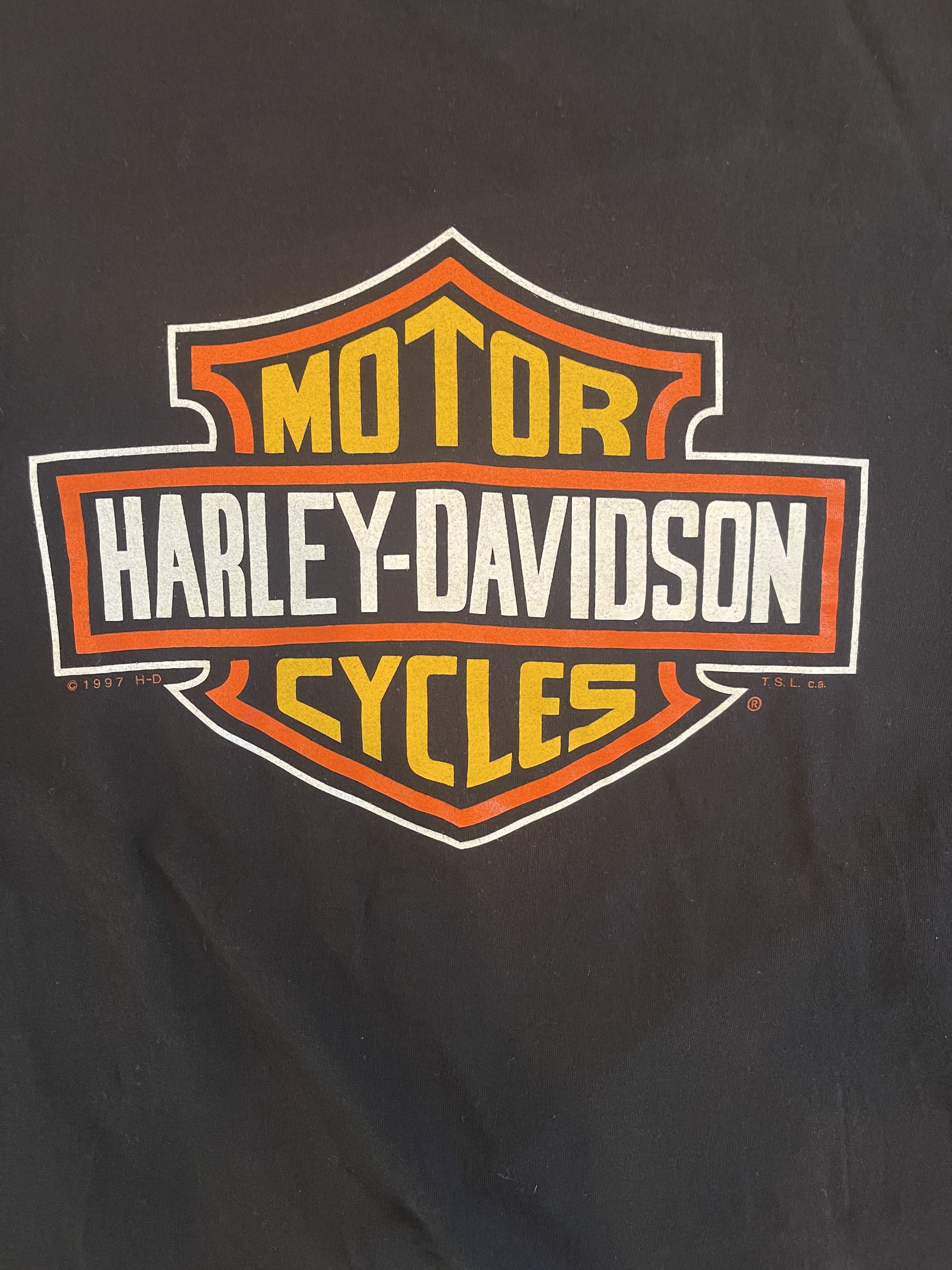 Harley Davidson × Vintage 1997 Harley Davidson St. Thomas Virgin Islands T-shirt Size US L / EU 52-54 / 3 - 3 Thumbnail