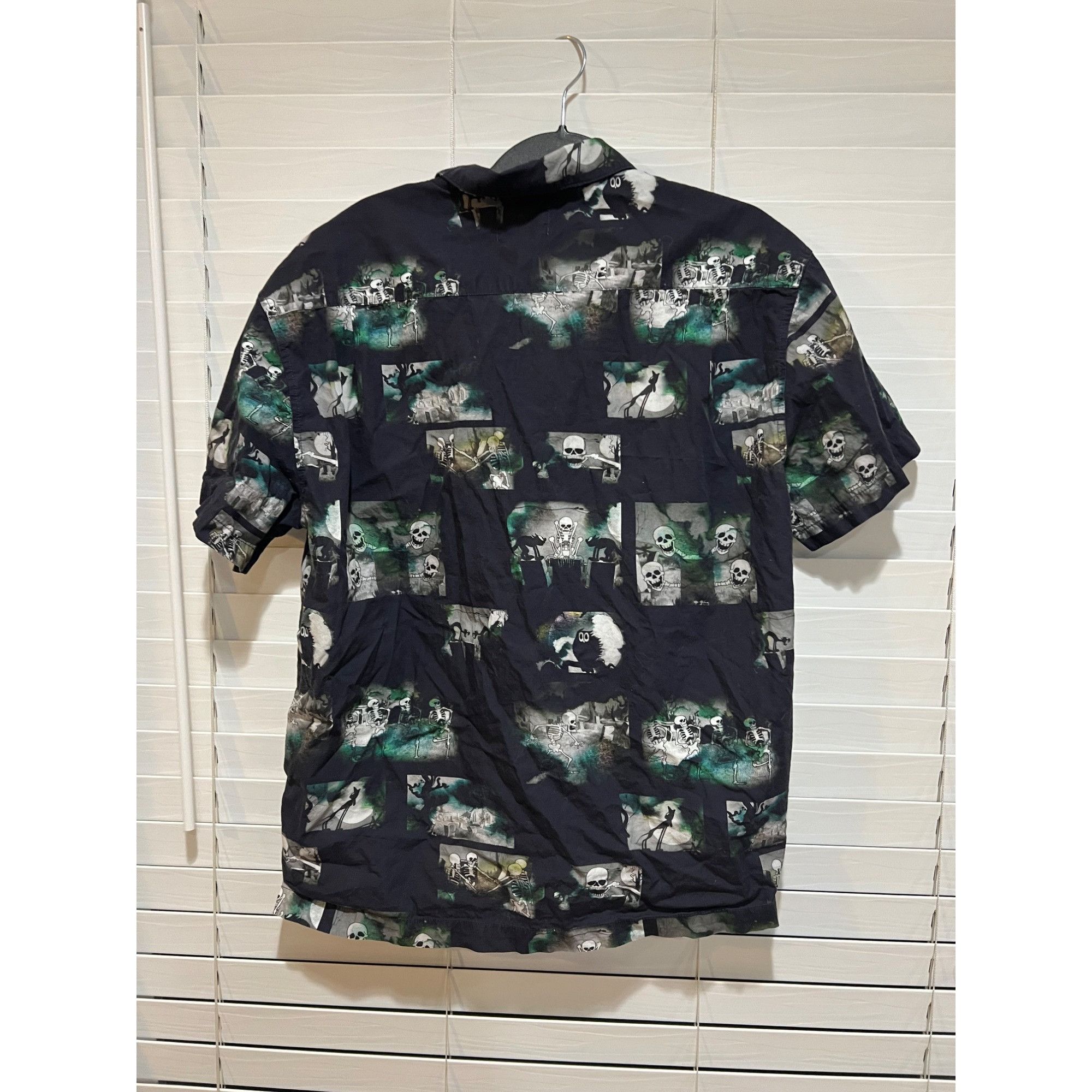 Disney Disney Silly Symphony Skeleton Dance Short Sleeve Button Up Size US M / EU 48-50 / 2 - 3 Thumbnail