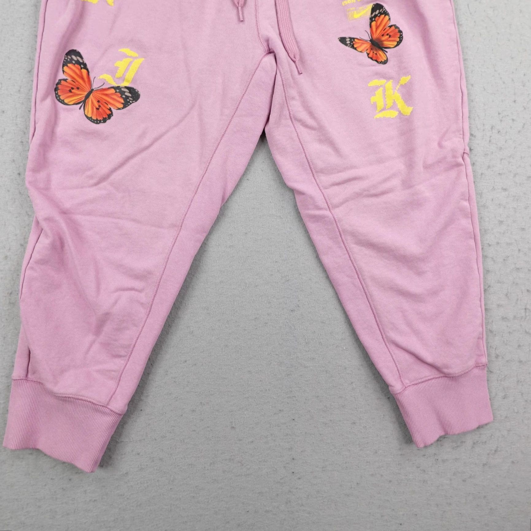 Nike Nike Pants Mens XL Pink Butterfly Orchid Fleece Sweatpants Sweat Joggers Gym & Training Size US 36 / EU 52 - 3 Thumbnail