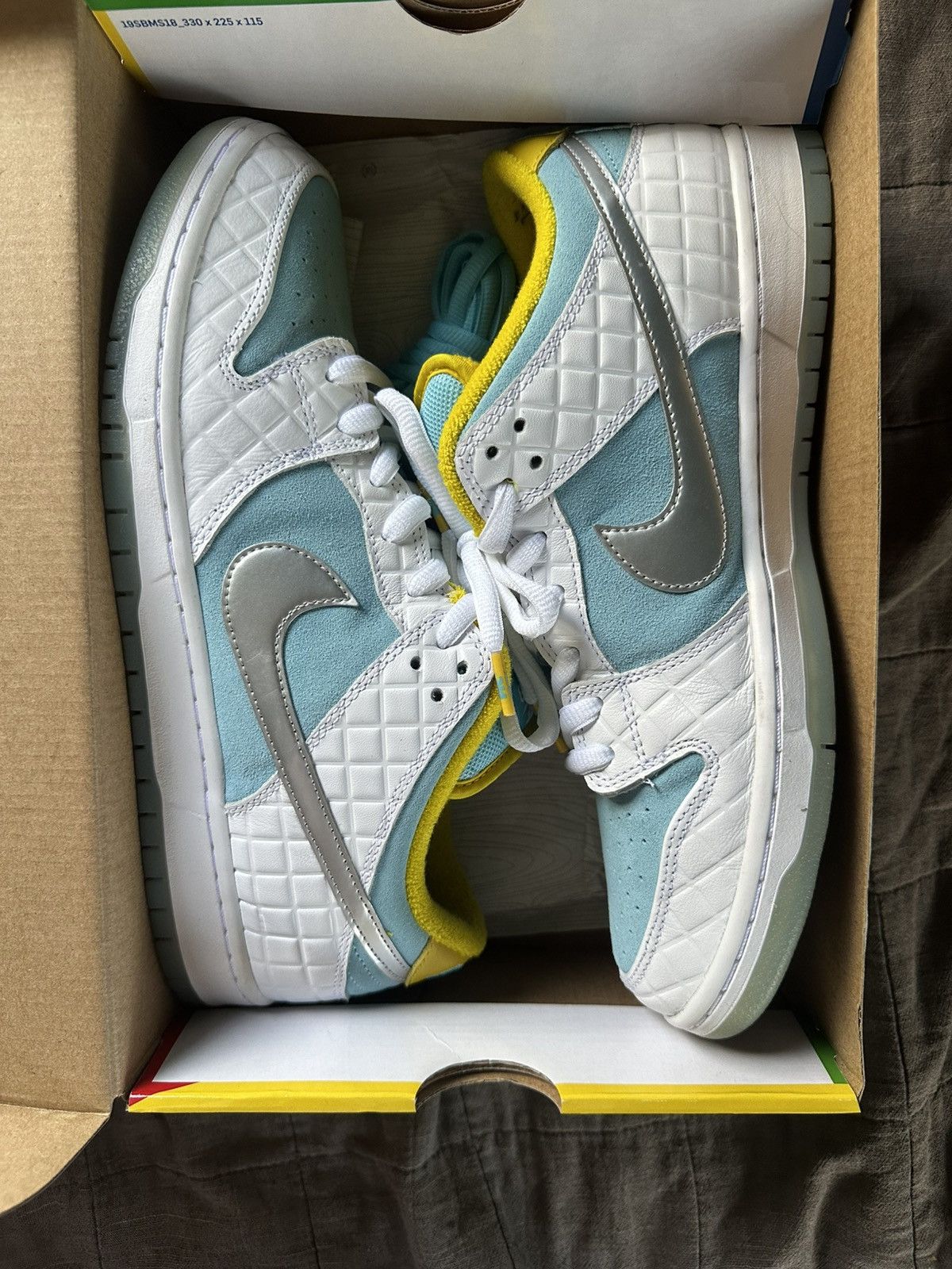 Nike Nike SB dunk low team Japan Size US 12 / EU 45 - 3 Thumbnail