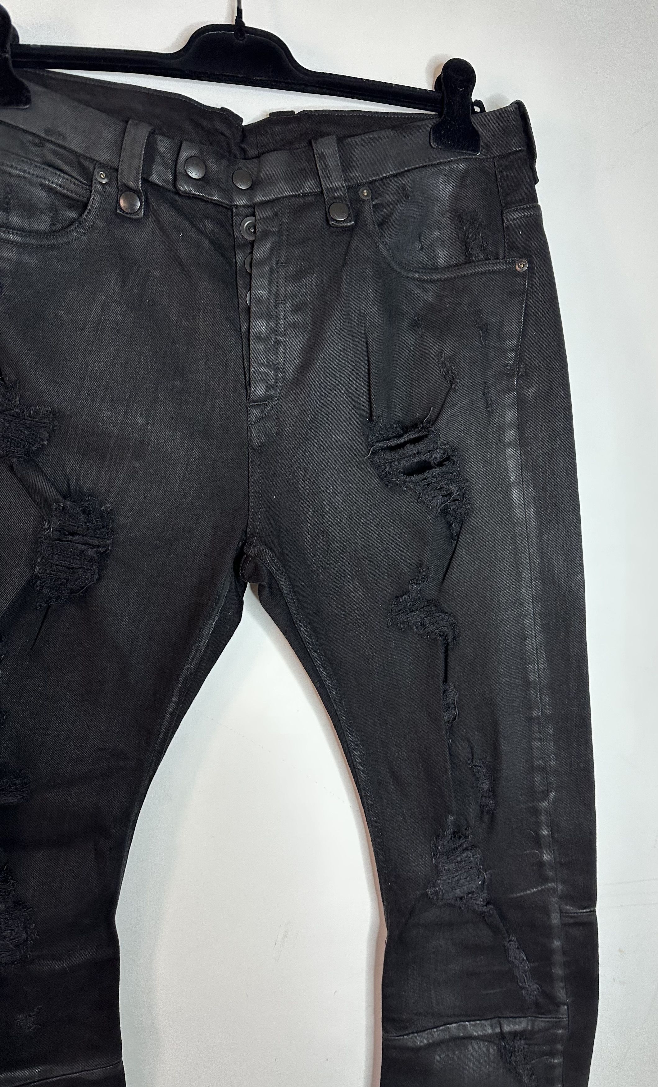 BEN TRAVENITY JEANS BLACK LOGO 195