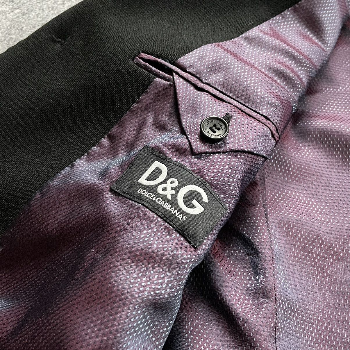 Dolce & Gabbana Dolce Gabbana Black Wool Coat Women Size S / US 4 / IT 40 - 10 Thumbnail