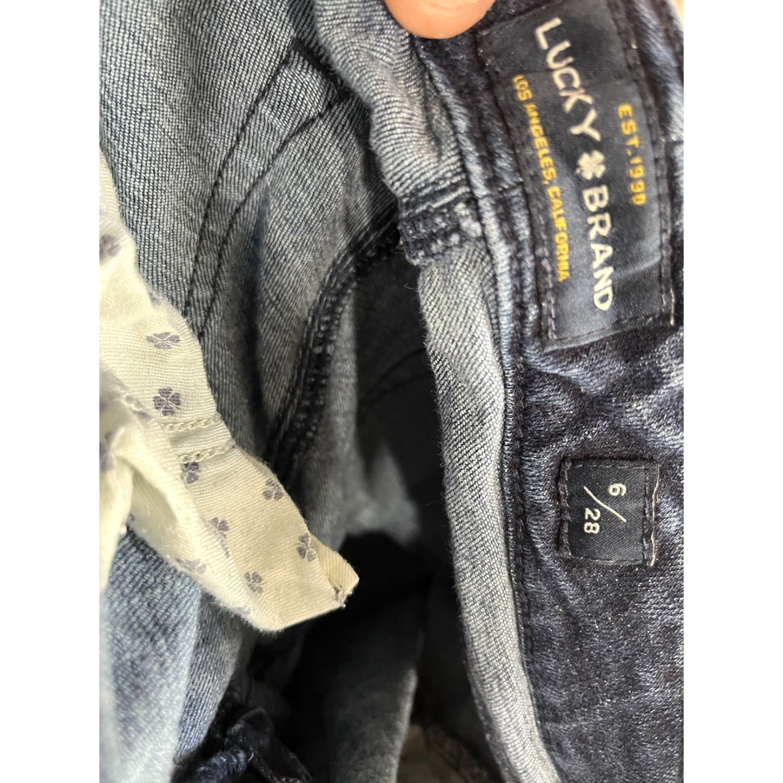 Lucky Brand Lucky Brand Jeans Women's 6/28 Blue Low-Rise Lolita Skinny Denim Inseam 24" Stretch Jeans Womens Skinny Lucky Brand Jeans Size 28" / US 6 / IT 42 - 5 Thumbnail