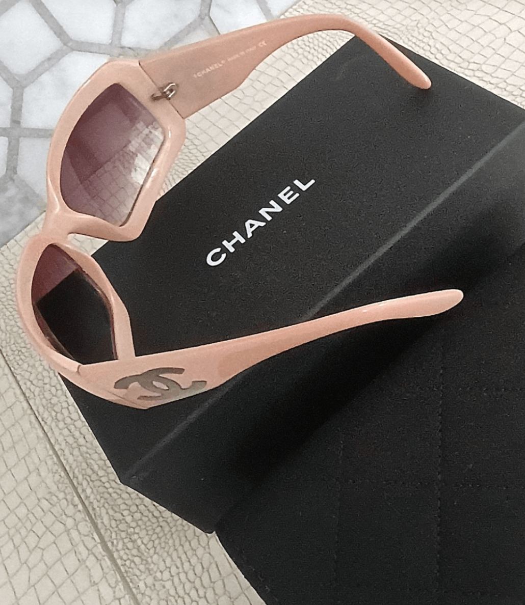 Chanel CHANEL Sunglasses 5076 Rimless Rhinestone 4017 Shields Size ONE SIZE - 4 Thumbnail