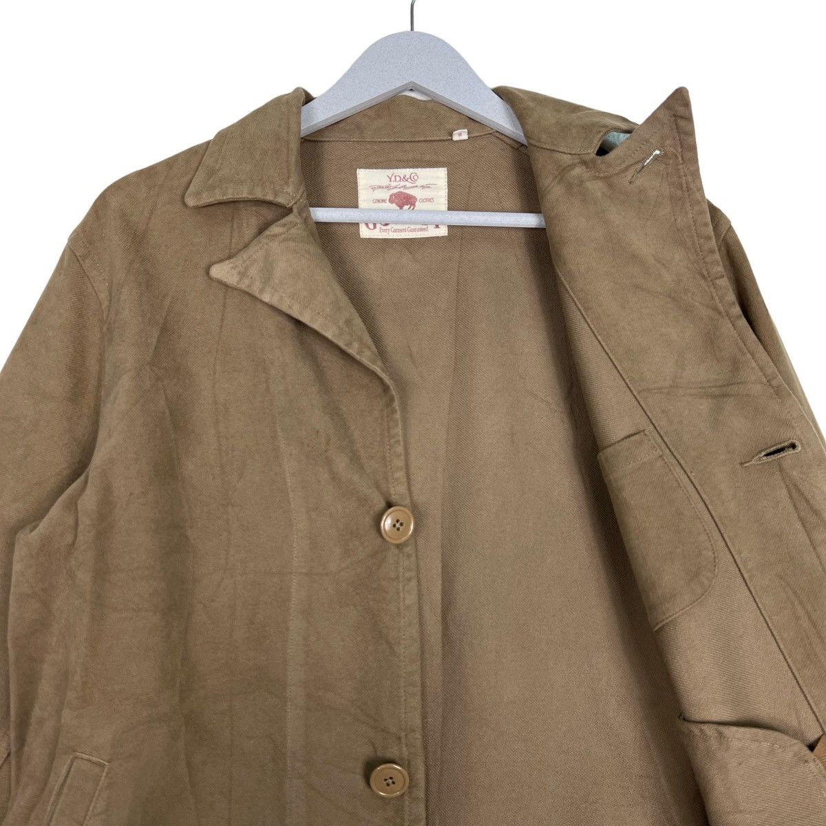 Blue Blue Japan 🔥 GOWEST MOLESKIN CHORE JACKET MADE IN JAPAN Size US S / EU 44-46 / 1 - 10 Thumbnail