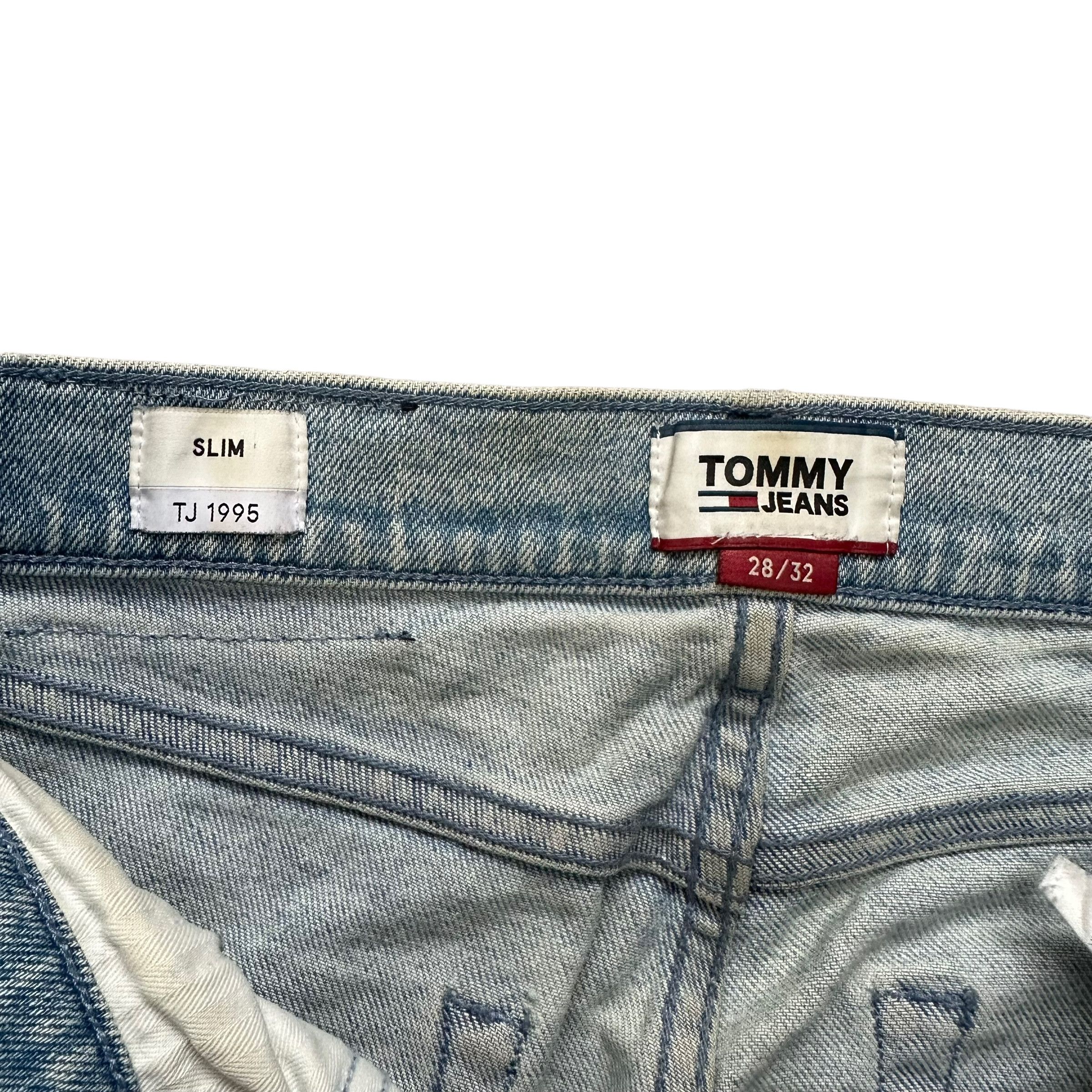 Tommy Hilfiger TOMMY JEANS SLIM FIT WASHED DENIM PANT #9113-58 Size US 28 / EU 44 - 8 Thumbnail