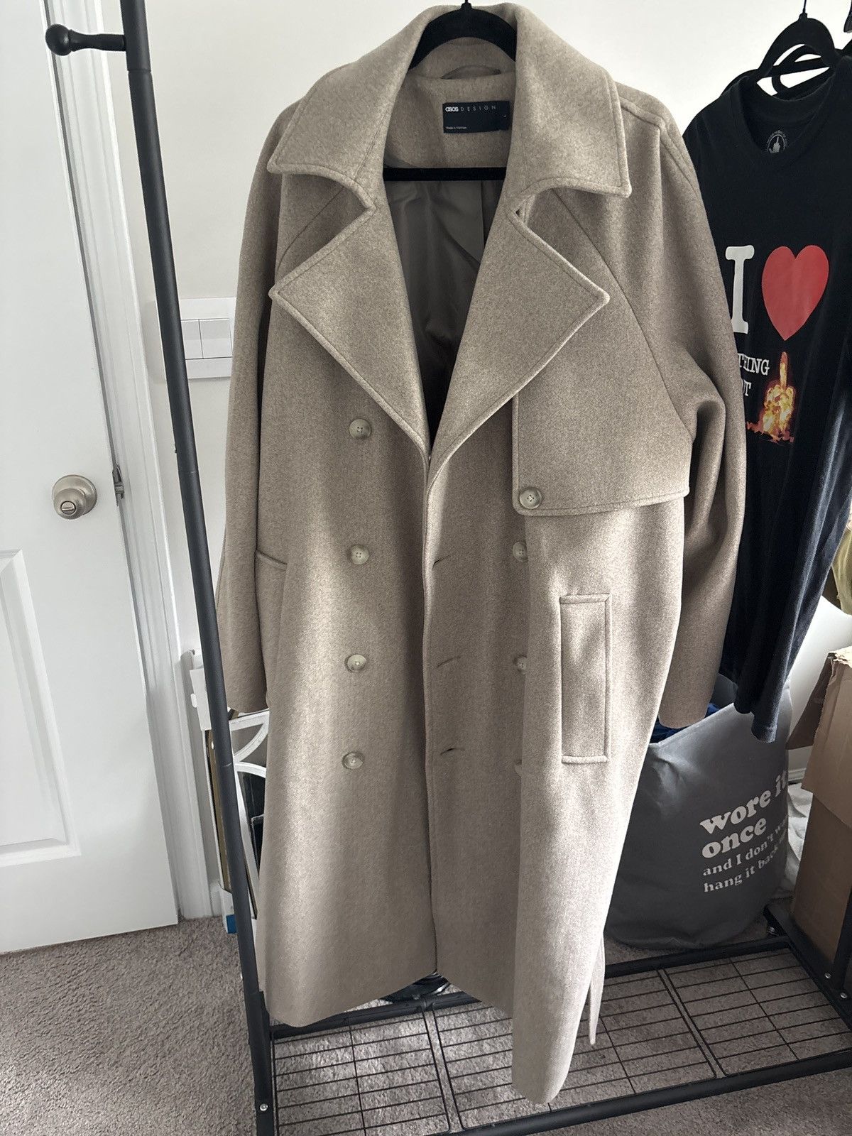 Asos Asos 🍁design trench coat Size US L / EU 52-54 / 3 - 1 Thumbnail