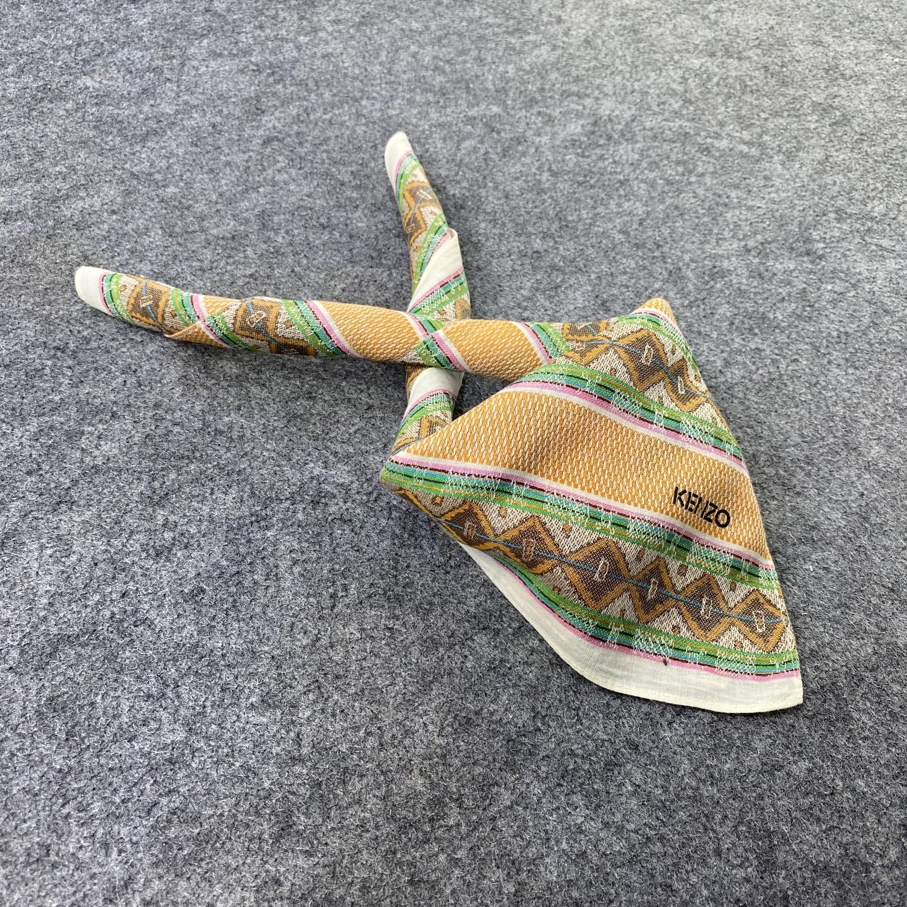 Kenzo Kenzo Handkerchief Neckerchief Bandana-B1954 Size ONE SIZE - 1 Thumbnail