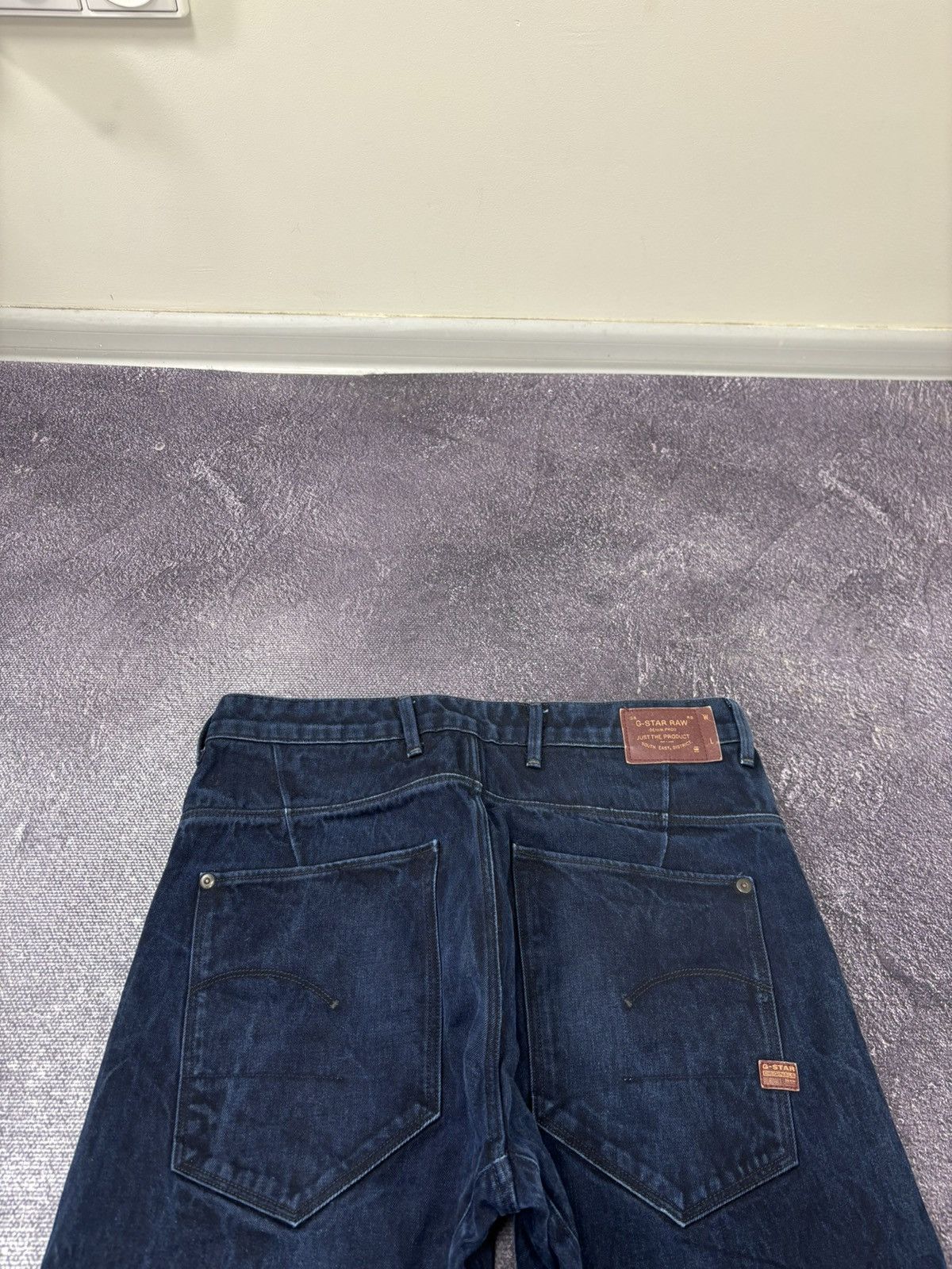 G-Star Vintage G-Star Raw Y2K Avant Garde Cropped Tapered Jeans Size US 27 - 6 Thumbnail