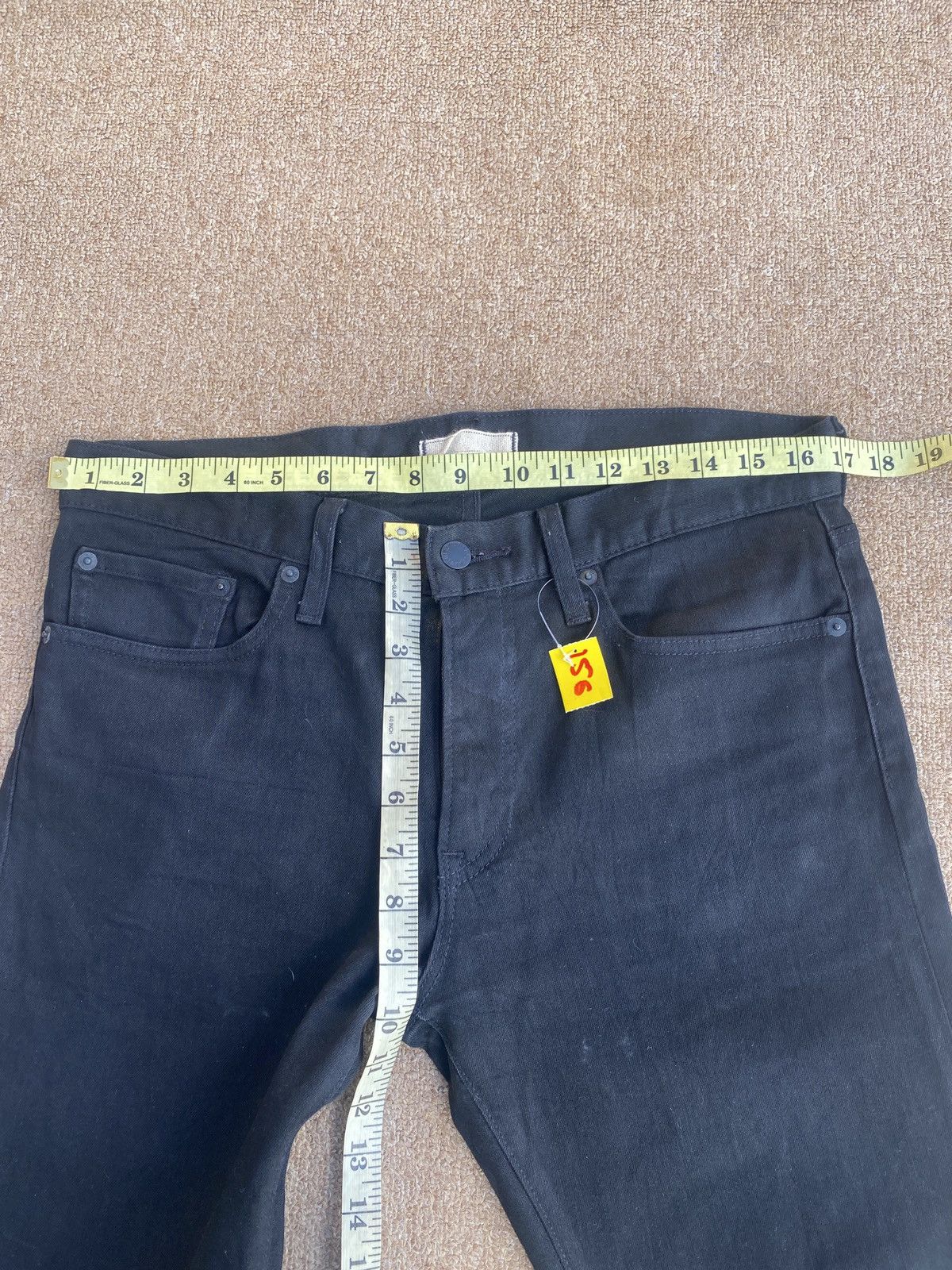 14th Addiction × Jun Takahashi × Uniqlo Vintage uniqlo super black skiny denim Size US 32 / EU 48 - 3 Thumbnail