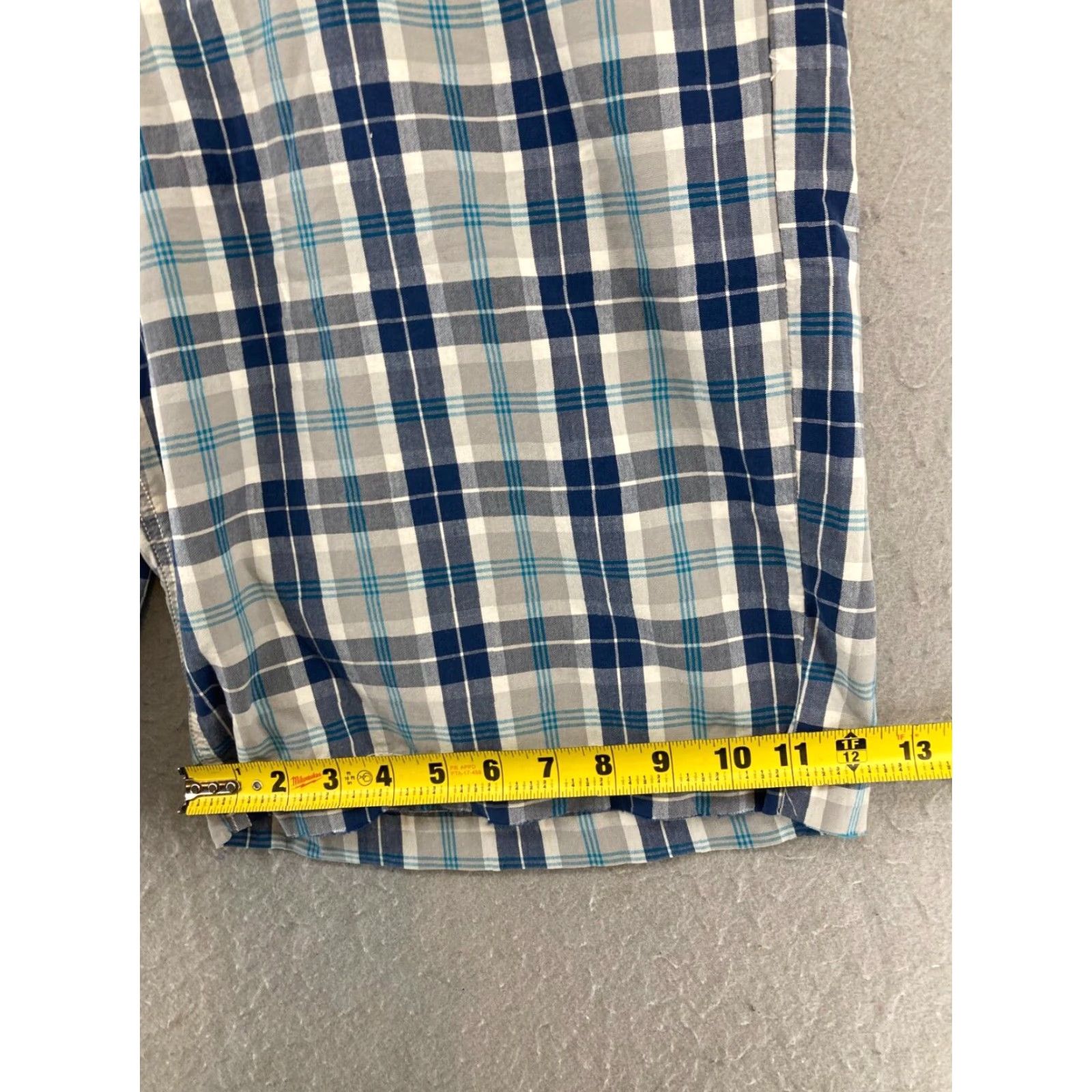 American Eagle Outfitters American Eagle Mens Board Shorts 38 Blue Plaid Classic Rise Beach NWT Size US 38 / EU 54 - 5 Thumbnail