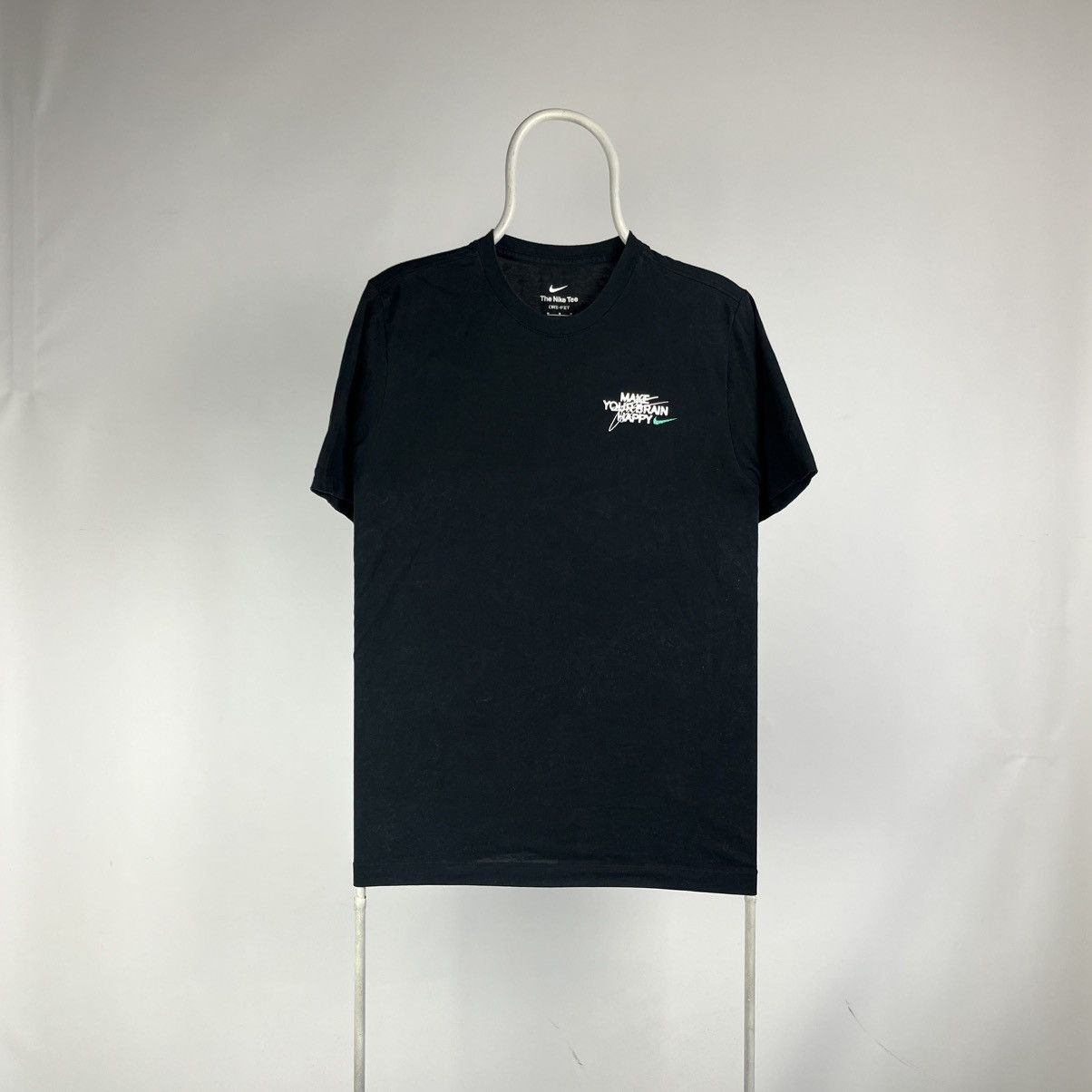 Nike Nike make your brain happy tshirt spray print size Medium Size US M / EU 48-50 / 2 - 2 Thumbnail