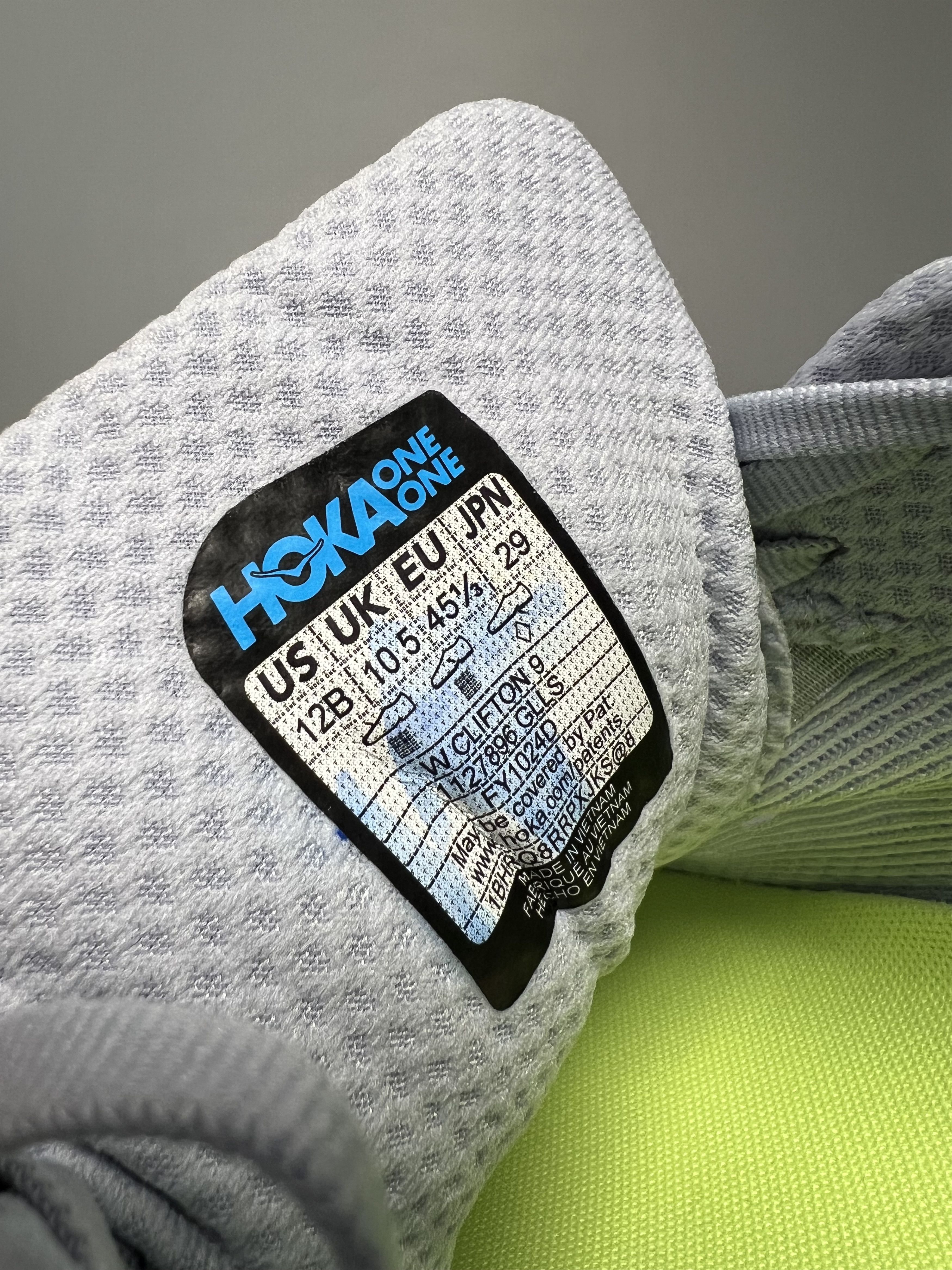 Hoka 12B Hoka One One Clifton 9 Running Shoes Walking Gym Size US 12 / IT 42 - 16 Thumbnail
