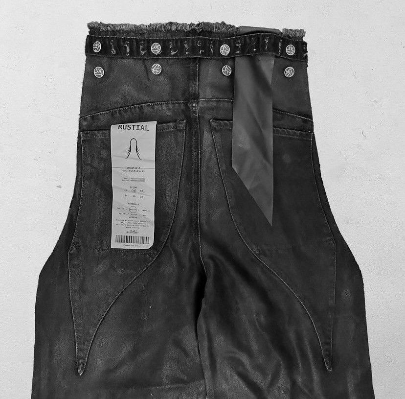Other Rustial Symmetric Cut Waxed Denim Size US 36 / EU 52 - 4 Thumbnail