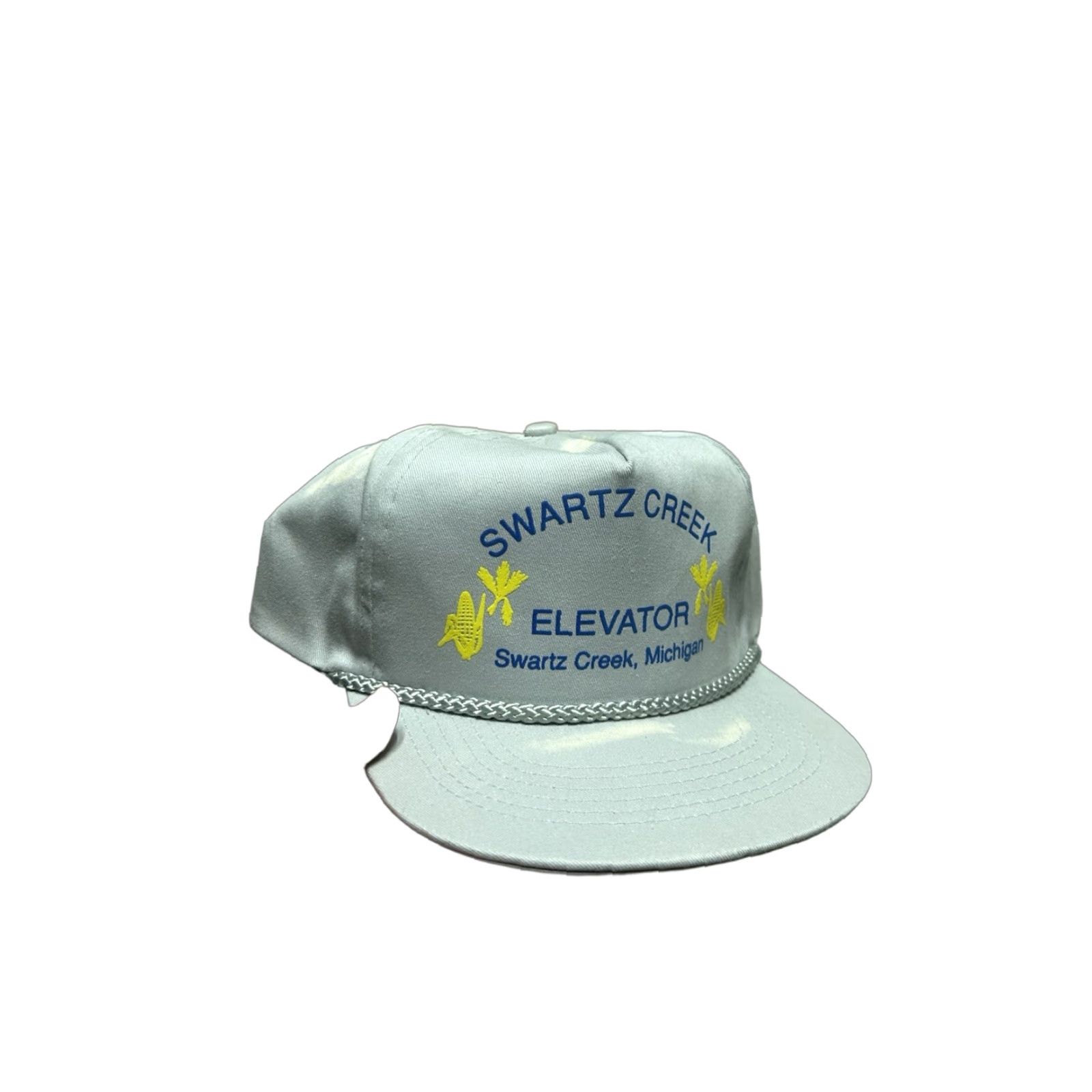 Vintage Vintage Adjustable Gray Snapback Hat Swartz Creek Michigan Farm Corn User: Vintage Adjustable Gray Snapback Hat Swartz Creek Michigan Farm Corn Size ONE SIZE - 1 Thumbnail
