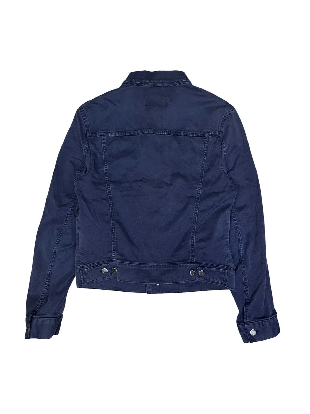 Prada 2014 Navy Trucker Jacket Size US S / EU 44-46 / 1 - 2 Thumbnail