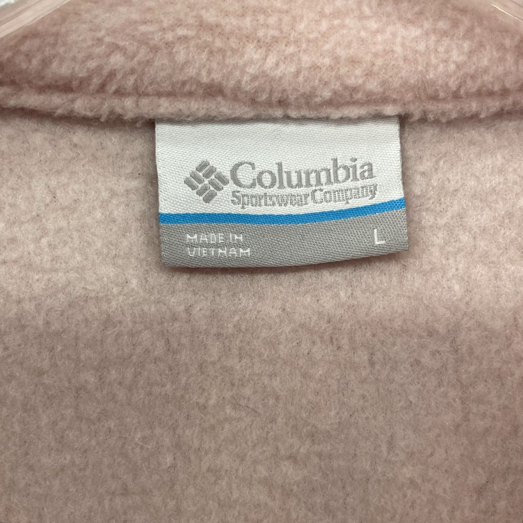 Pinko Columbia Benton Springs Fleece Jacket Women's Large Pink Gorpcore Outdoor Warm Size L / US 10 / IT 46 - 4 Thumbnail