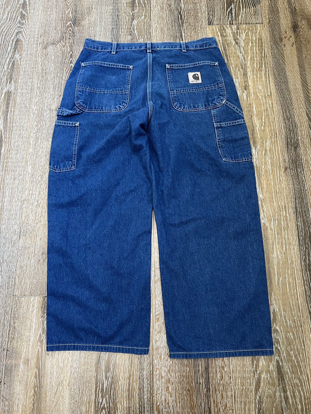 Carhartt Vintage carhartt carpenter workpants jeans Size US 34 / EU 50 - 2 Thumbnail