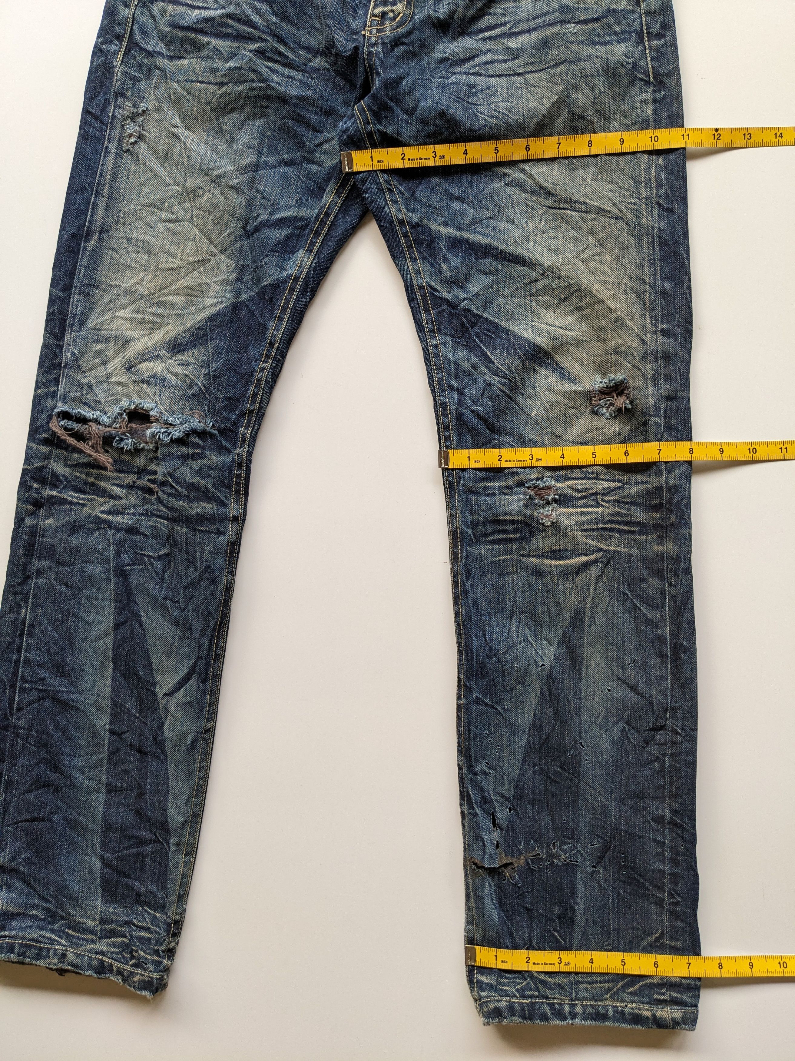 If Six Was Nine × Japanese Brand 2#1 jeans wrinkle faded jeans Size US 32 / EU 48 - 8 Thumbnail