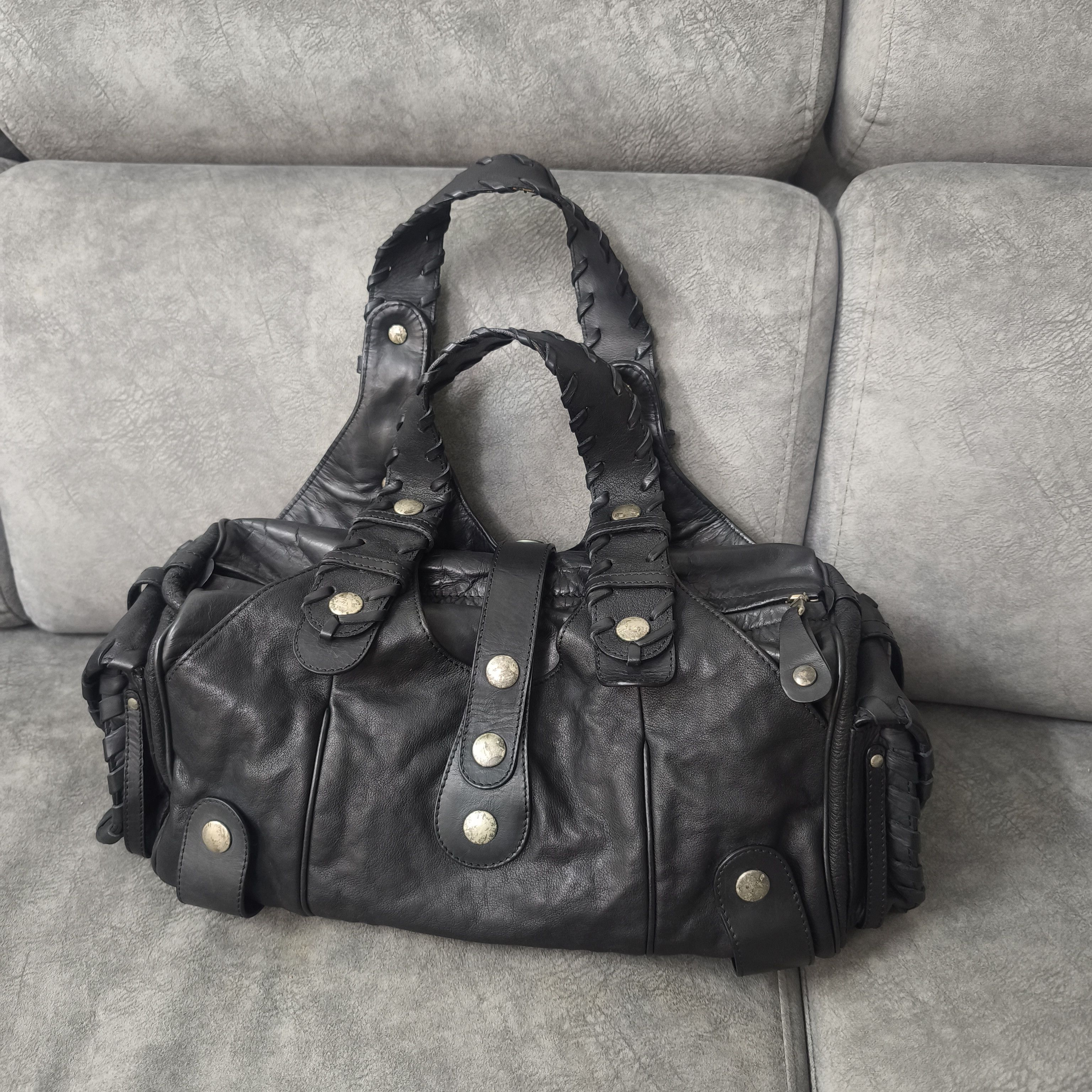 Chloe Chloe - 2000's - Phoebe Philo - Black Leather Silverado Bag Size ONE SIZE - 3 Thumbnail