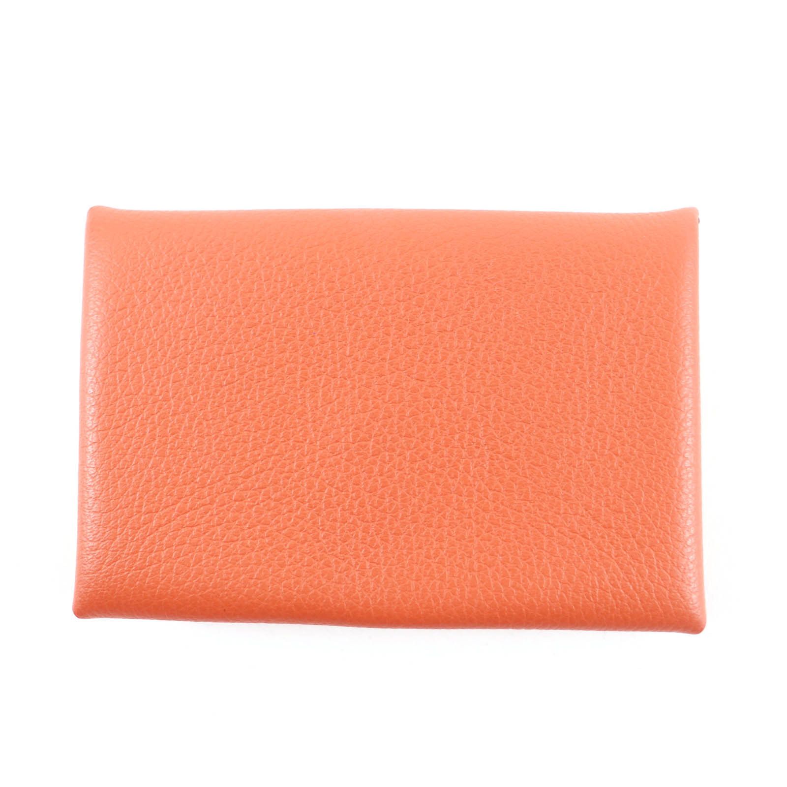 Hermes Hermes Hermès Calvi Epsom Card Case Leather Card Case Stamp U (2022) DUTY FREE for USA Size ONE SIZE - 1 Thumbnail