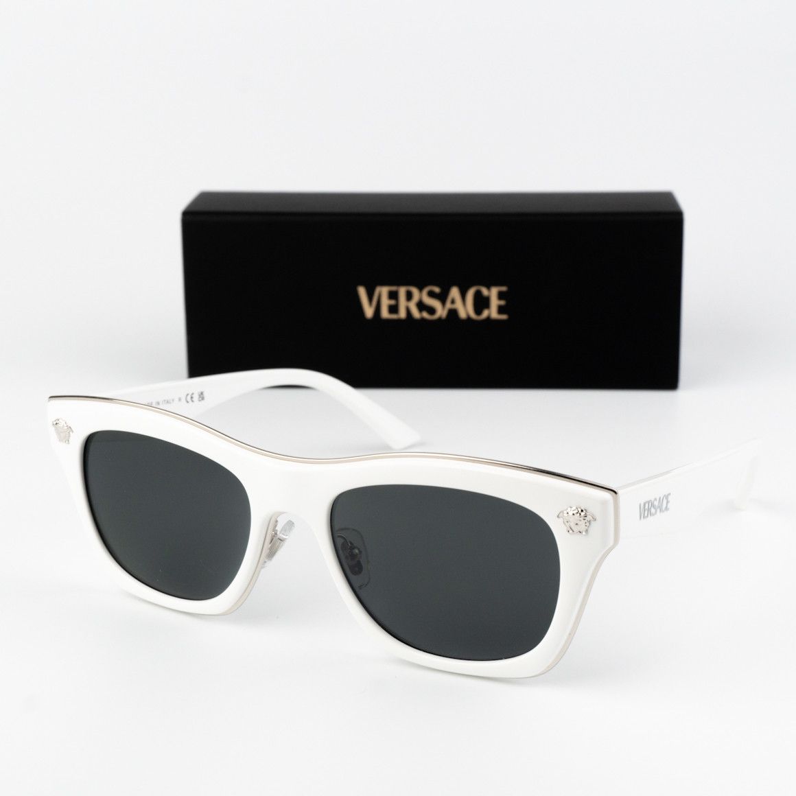 Versace NEW Versace VE2272 314/87 Square Women Sunglasses Size ONE SIZE - 1 Thumbnail