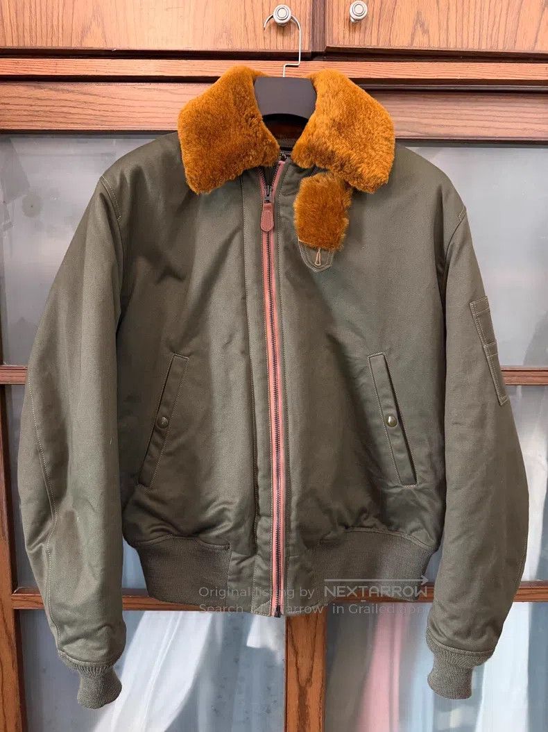 The Real McCoy's The Real McCoys B-15 Alpaca Flight Jacket Size US L / EU 52-54 / 3 - 1 Thumbnail