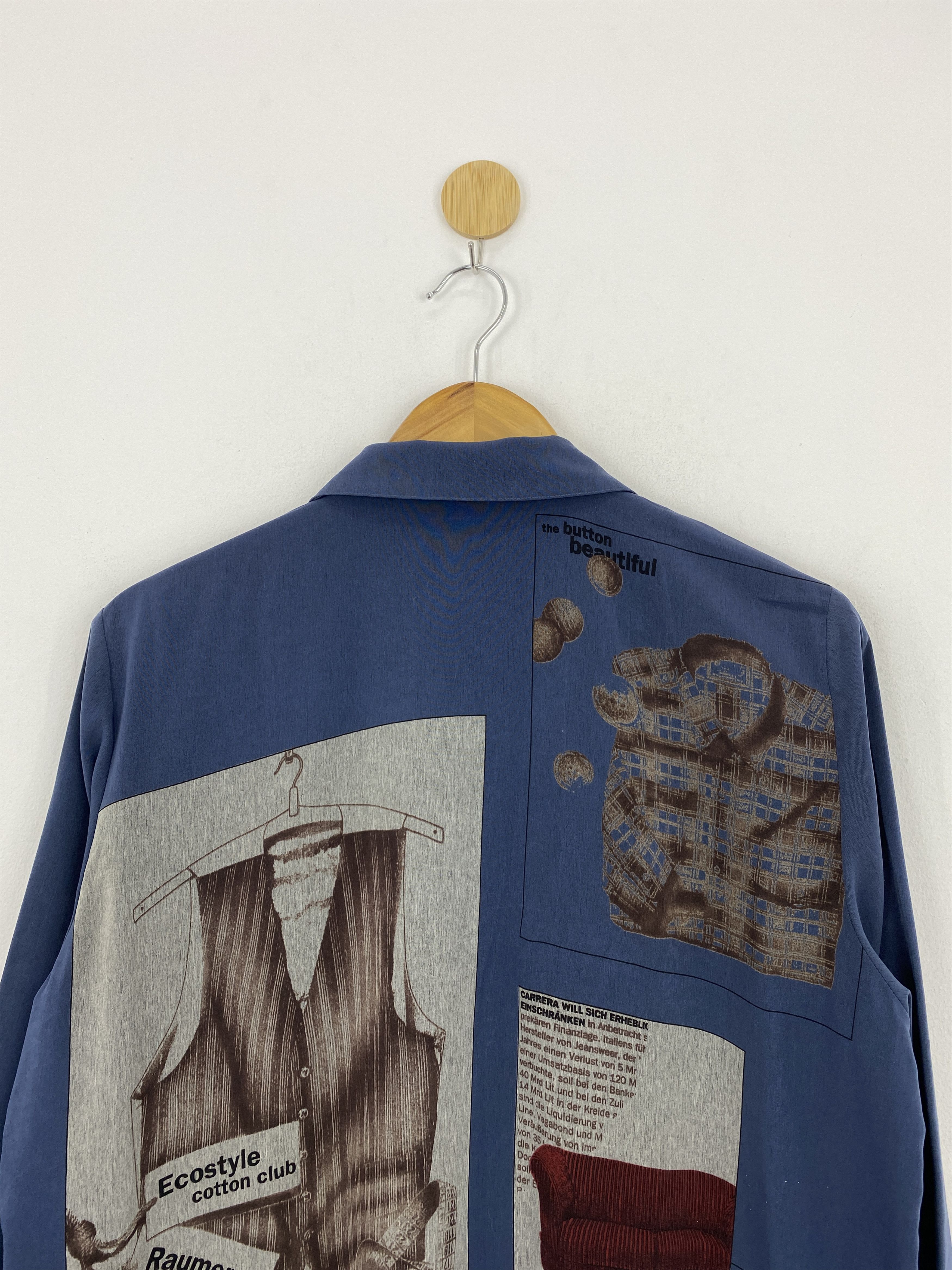 Vintage Vintage Silk Blazer Art Made In Japan Coat Jacket J1861 Size US M / EU 48-50 / 2 - 3 Thumbnail