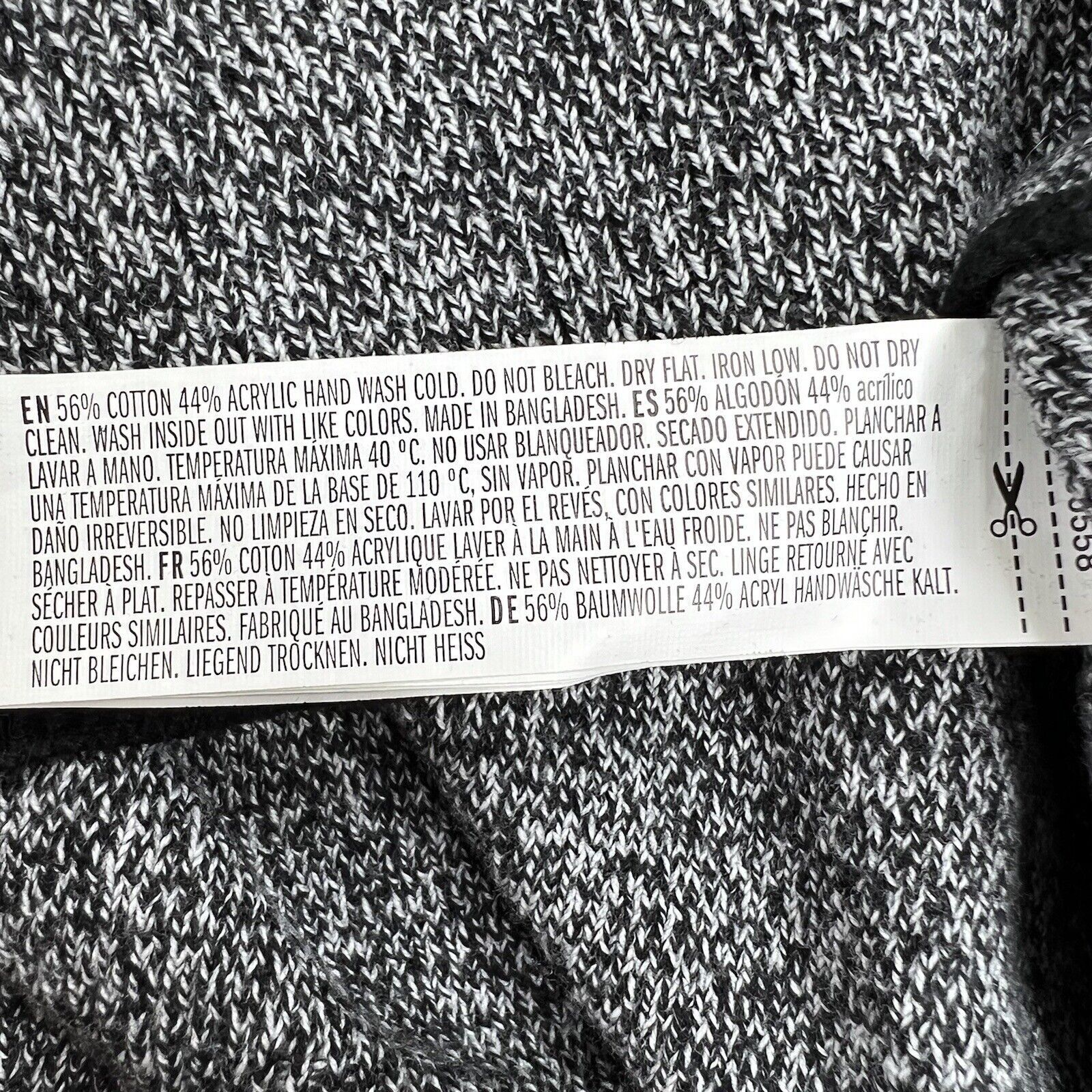 Forever 21 Forever 21 Heather Gray Black Long Sleeve Knit Sweater Size US S / EU 44-46 / 1 - 10 Thumbnail