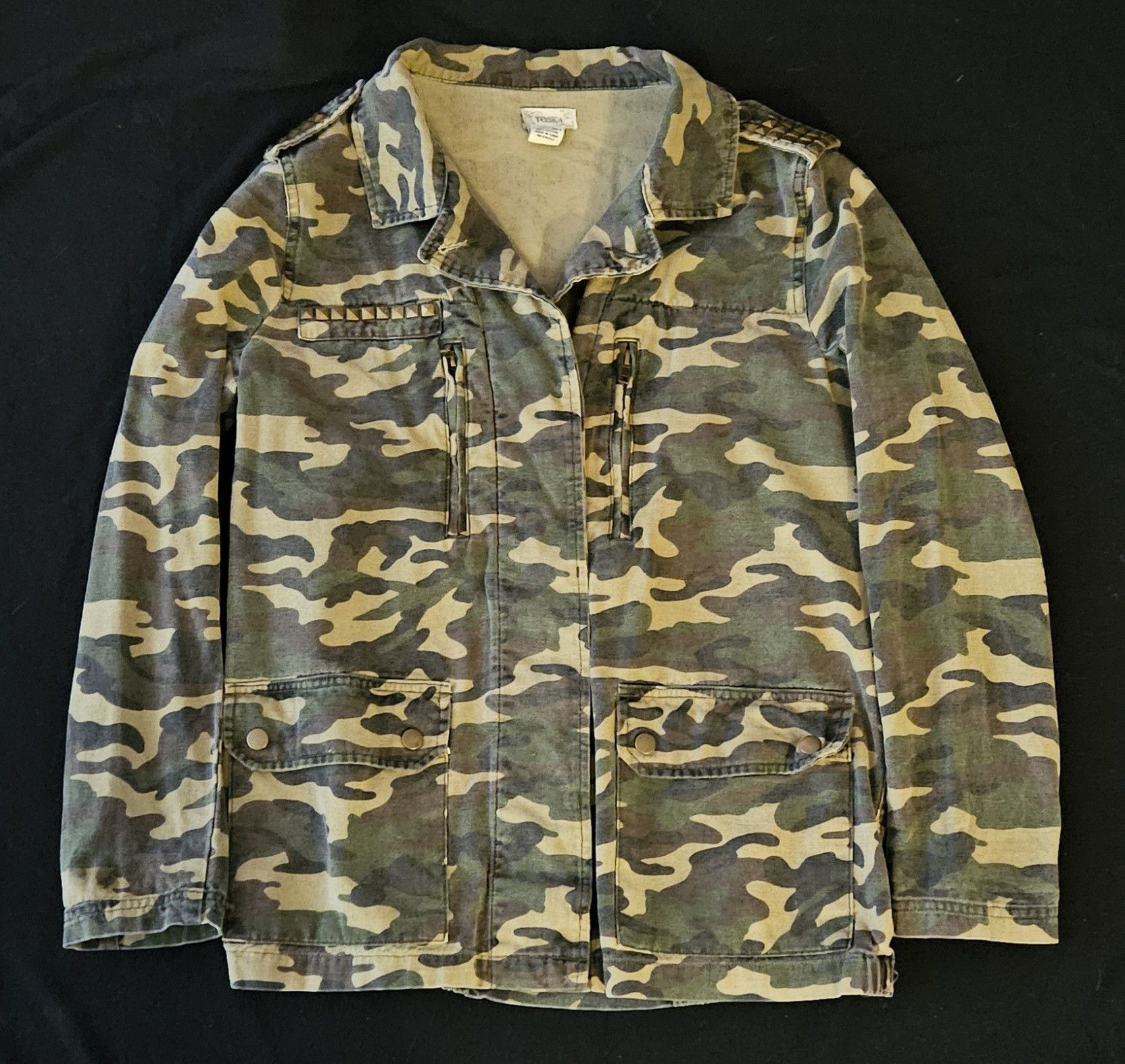 Other Toska studded camo jacket Size S / US 4 / IT 40 - 1 Thumbnail