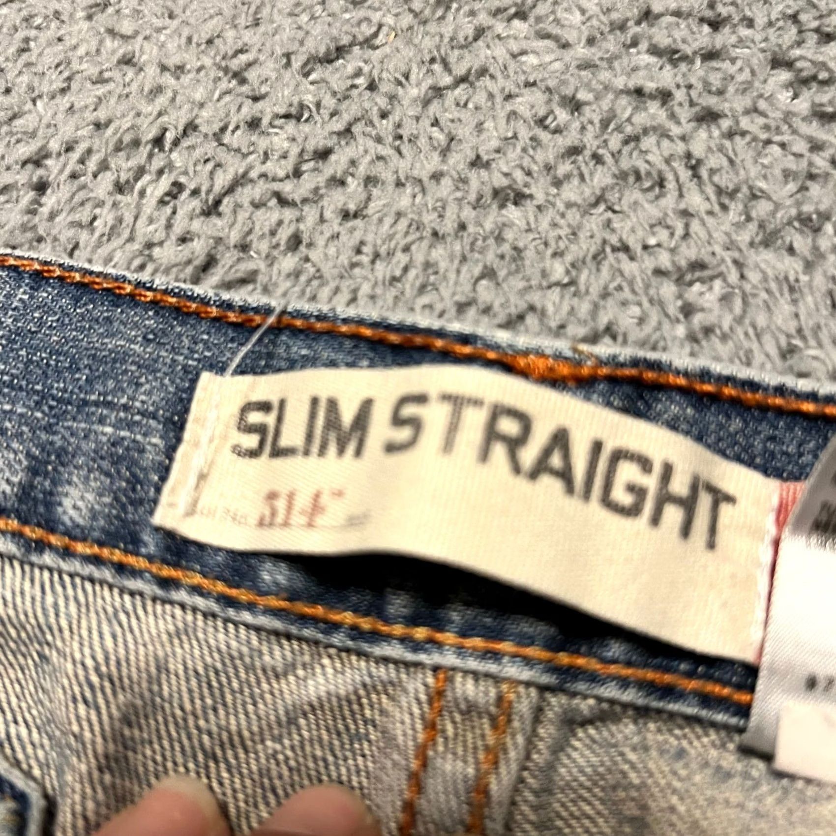 Levi's Levi's 514 Jeans Men 31x32 Straight Fit Denim Slim Blue Regular 30x32 Inseam 32 Mens Straight Fit Jeans Size US 31 - 7 Thumbnail