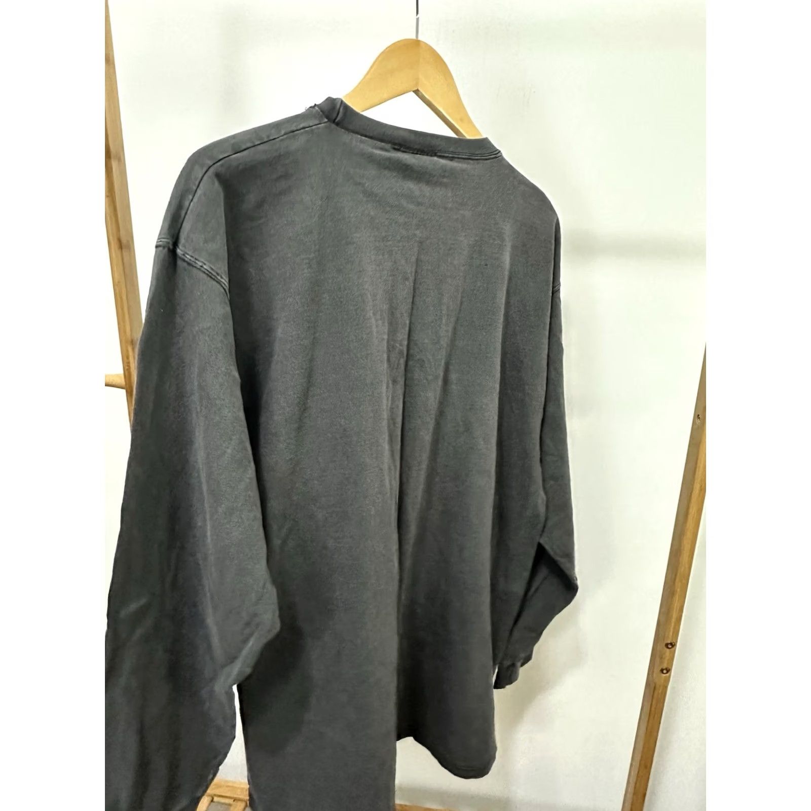Vintage VTG PLUMA 90s Heavyweight Worn Cotton Blank Long Sleeve T-Shirt XL Black Shirt Mens Size US XL / EU 56 / 4 - 5 Thumbnail