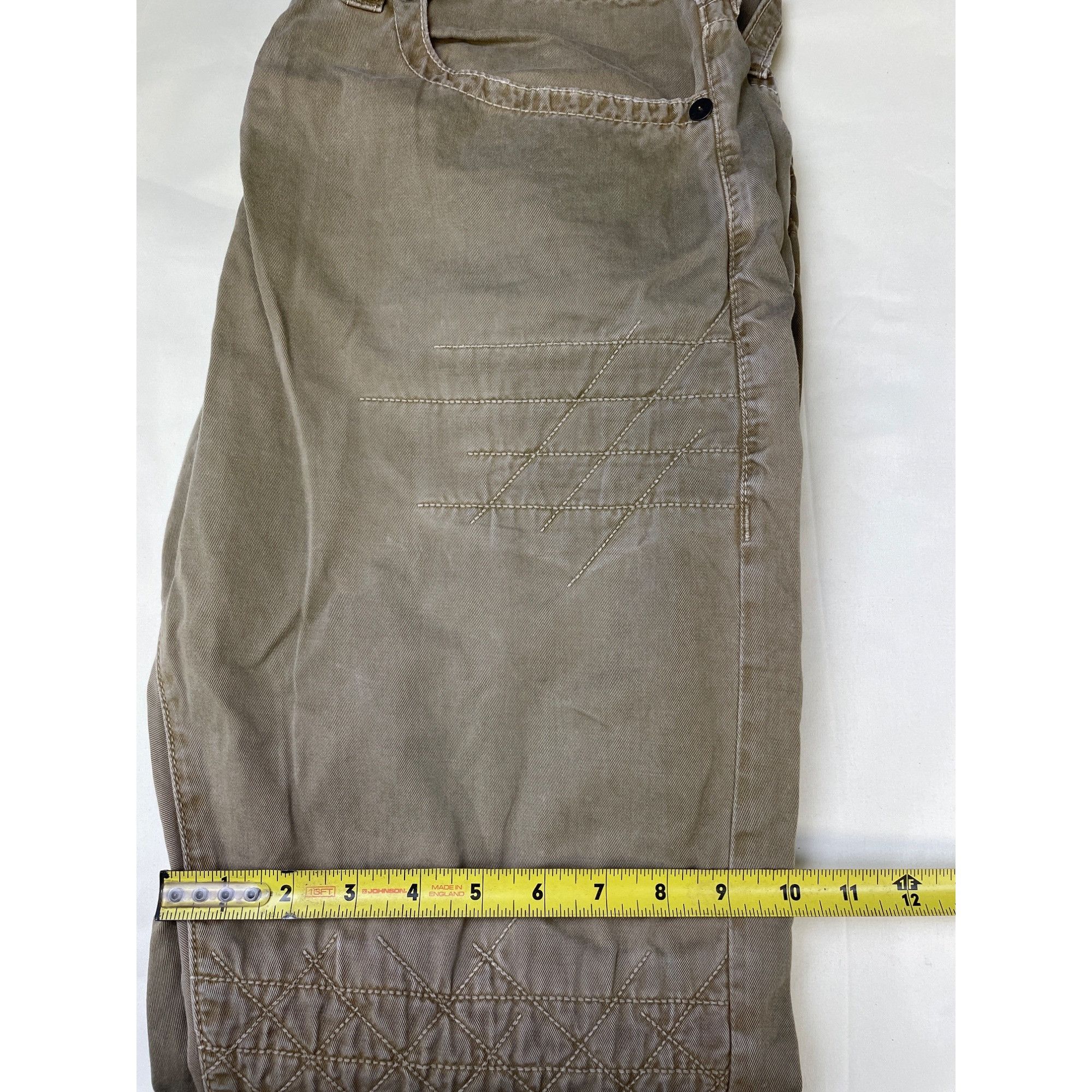 True Religion True Religion Men's Tan Straight Leg Pants 36x31 SKU 5990 Size US 36 / EU 52 - 6 Thumbnail