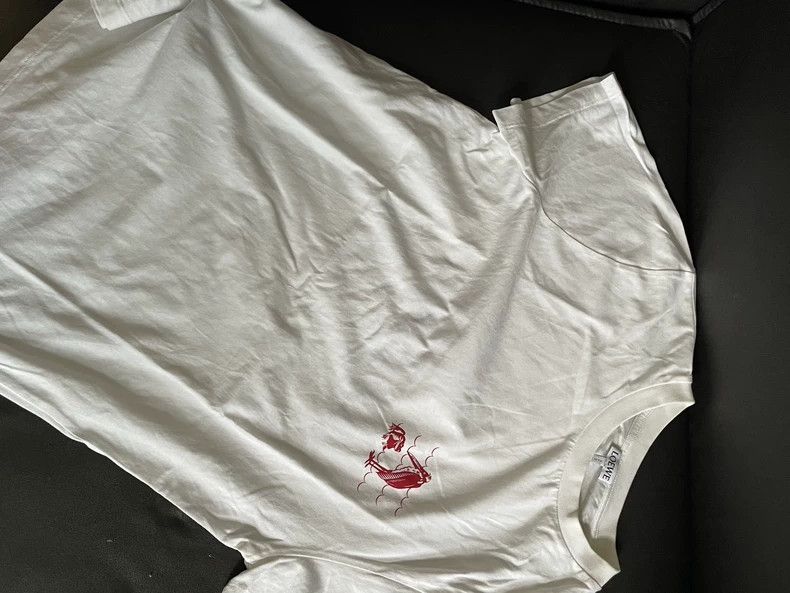 Loewe loewe White short sleeve 2505-Nextarrow Size US S / EU 44-46 / 1 - 4 Thumbnail