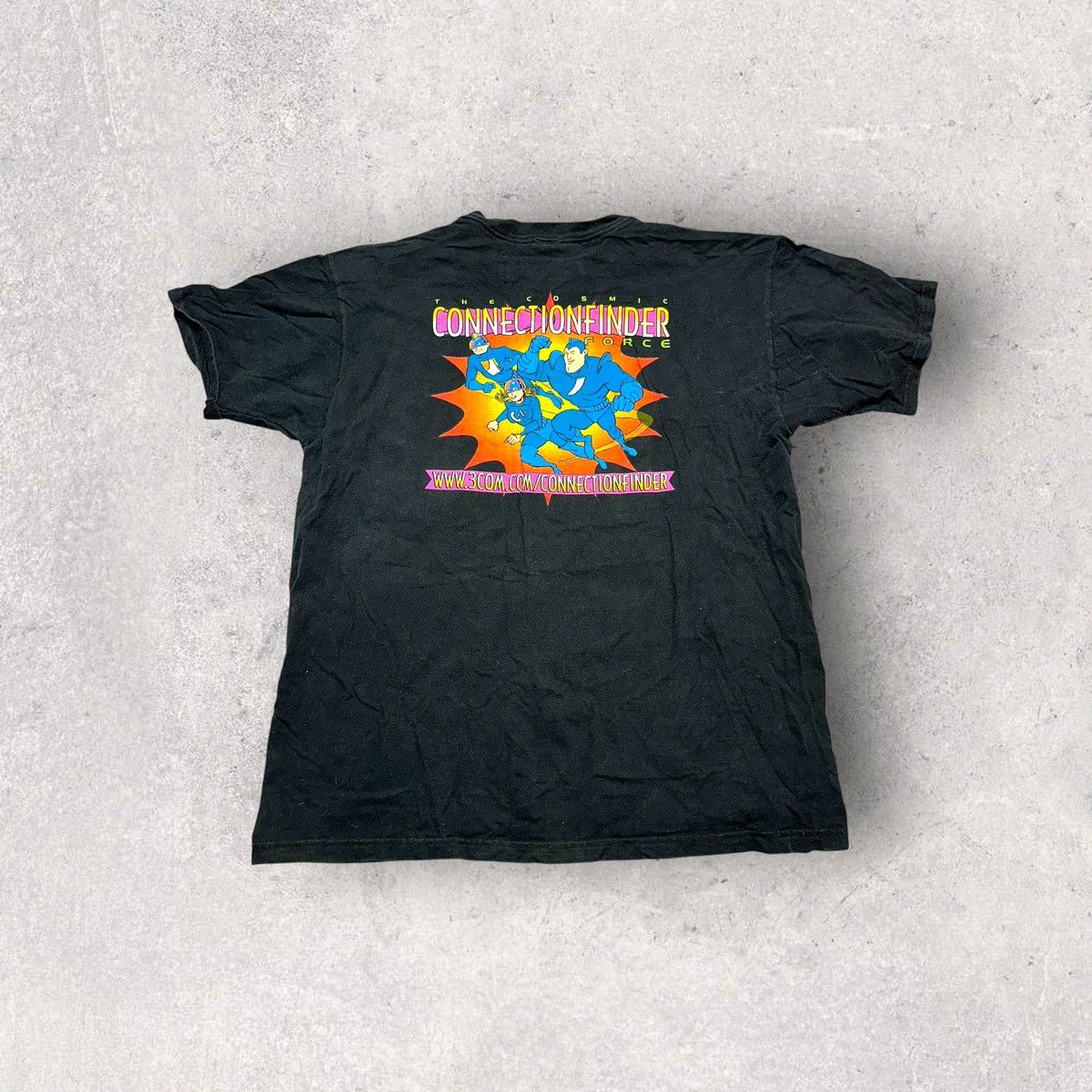 Fruit Of The Loom × Vintage Vintage 3Com tee Size US XL / EU 56 / 4 - 1 Thumbnail