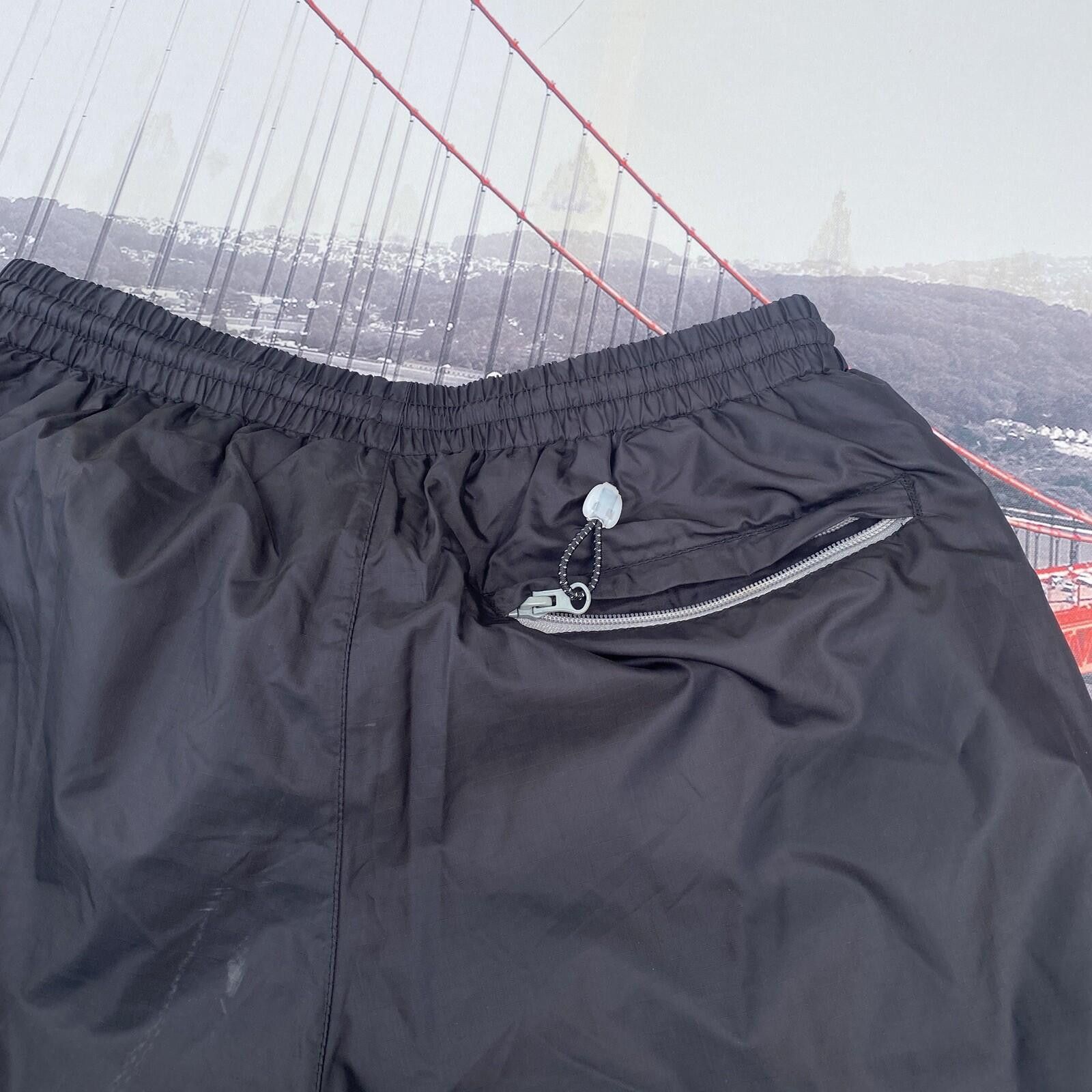 Reebok VTG Reebok Men's M Black Windbreaker Track Pants Ankle Zip Size US 32 / EU 48 - 6 Thumbnail