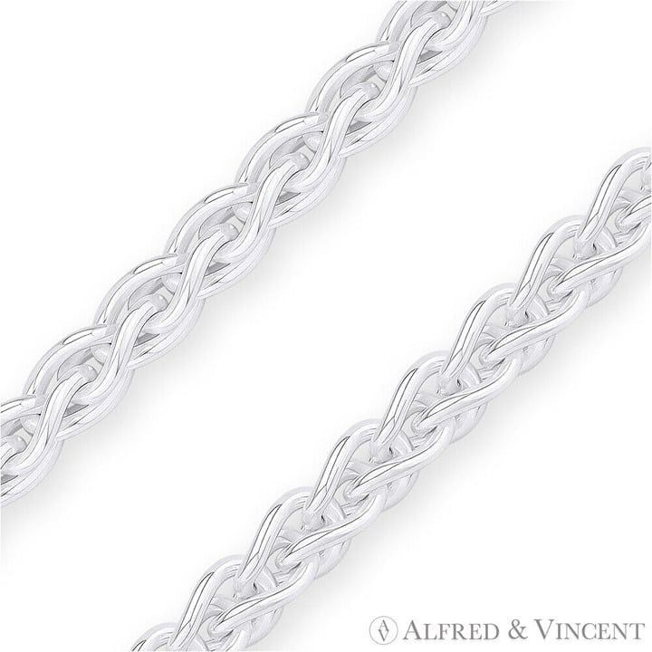 Other 3.3mm Classic Wheat Link Italian Spiga Chain Necklace Size ONE SIZE - 2 Thumbnail