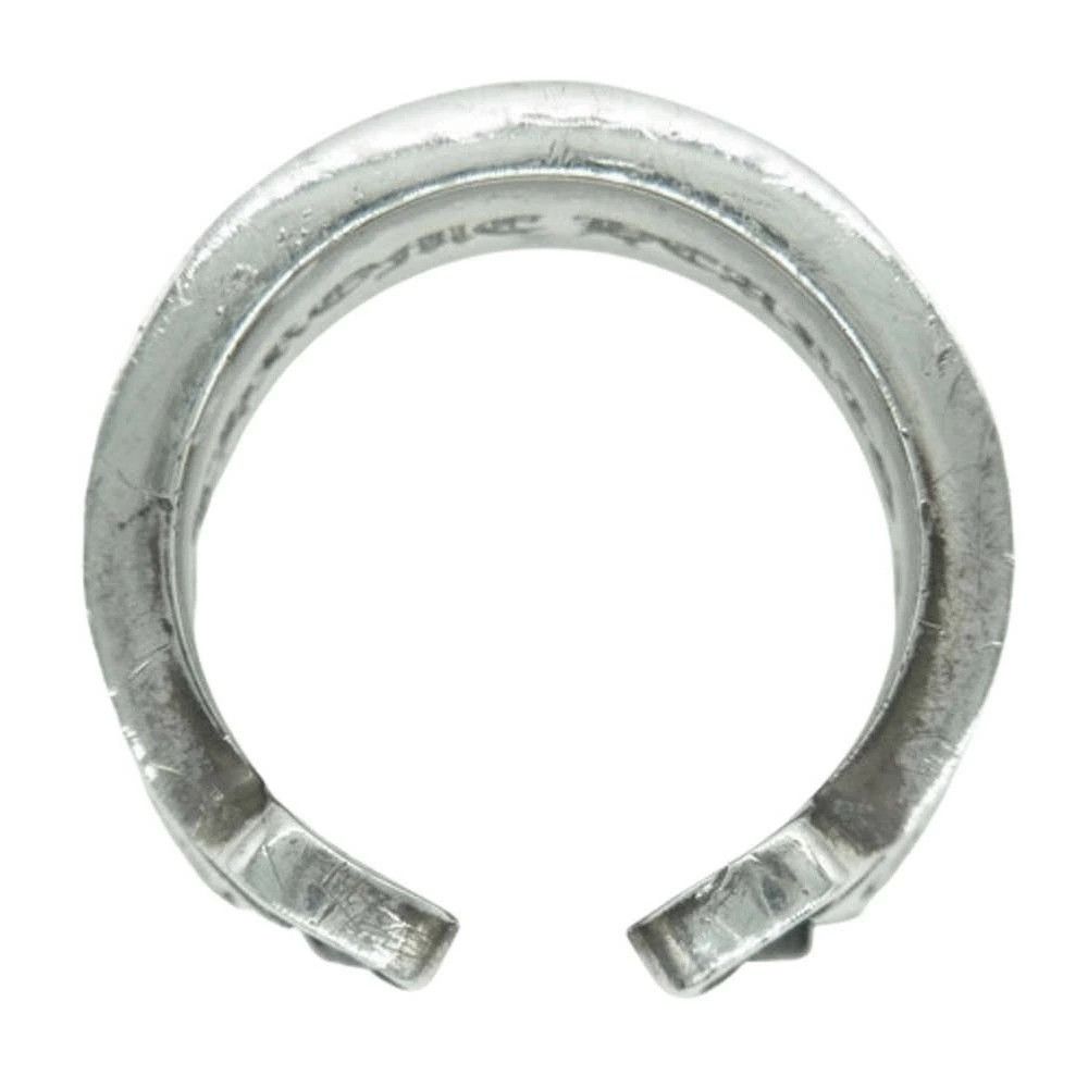 Chrome Hearts 10.5 CHROME HEARTS LARGE SCROLL LABEL RING silver Size ONE SIZE - 3 Thumbnail